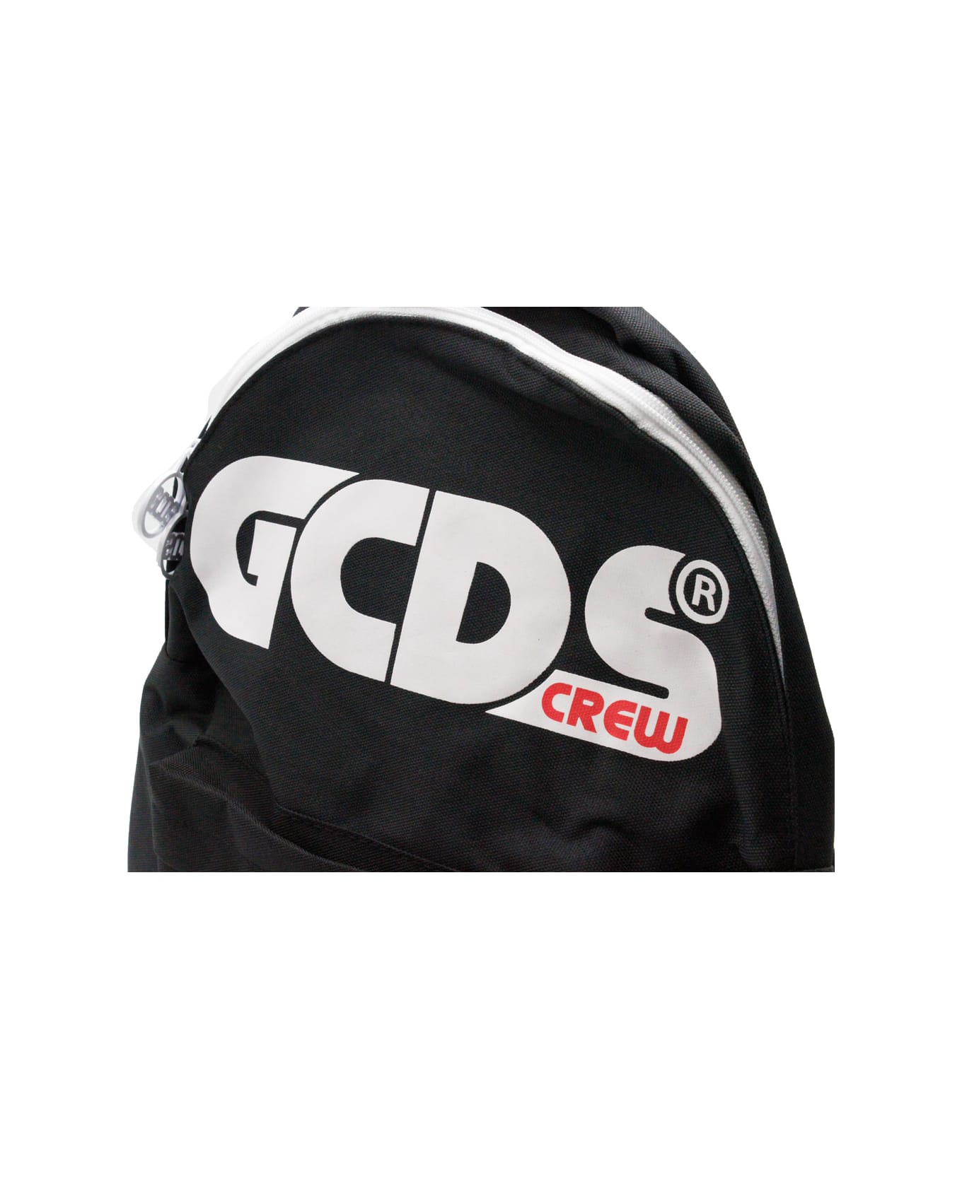 GCDS Backpack With Writing - Black