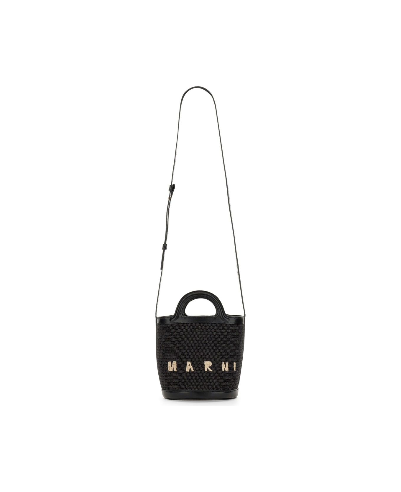 Marni Borsa "tropicalia" Micro - BLACK