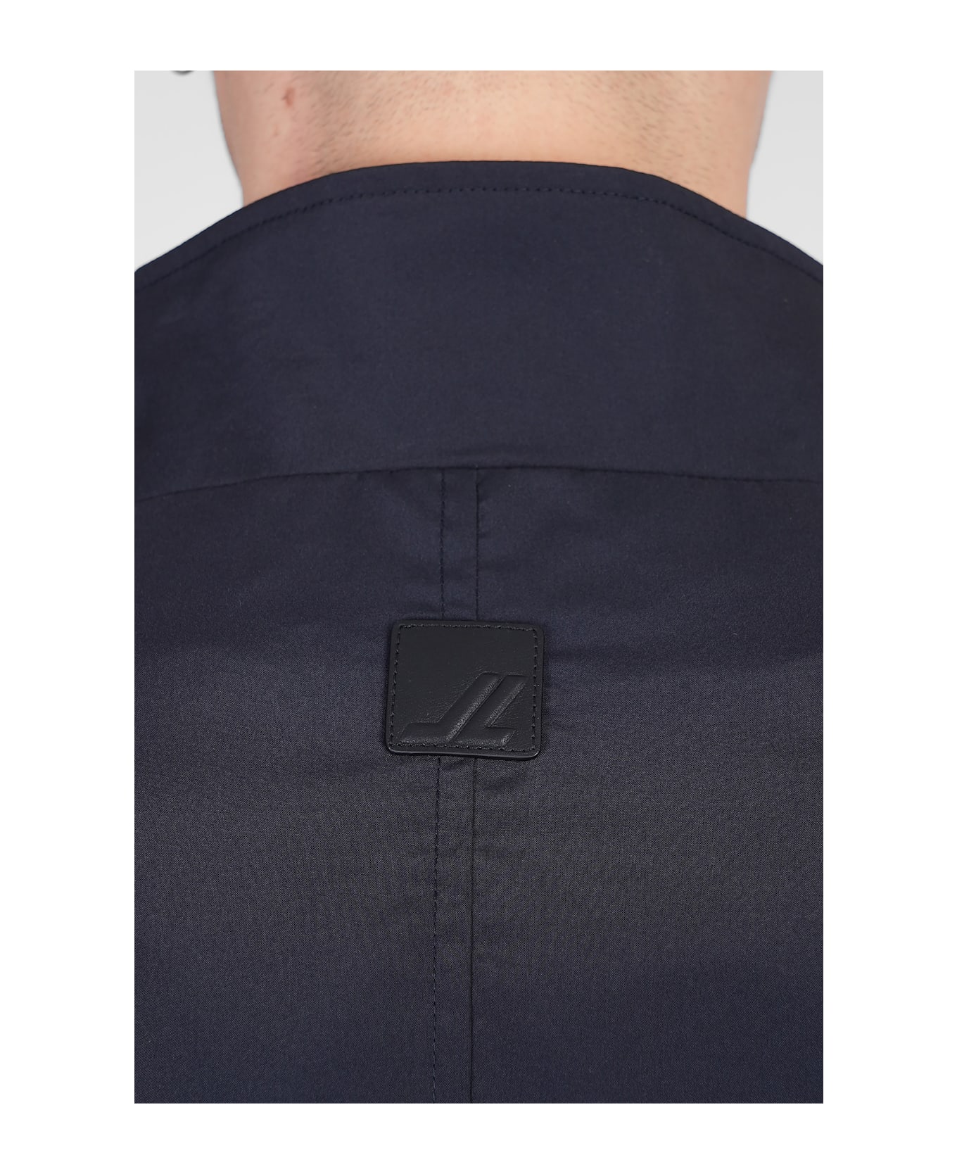 Lanvin Casual Jacket In Blue Polyester - blue
