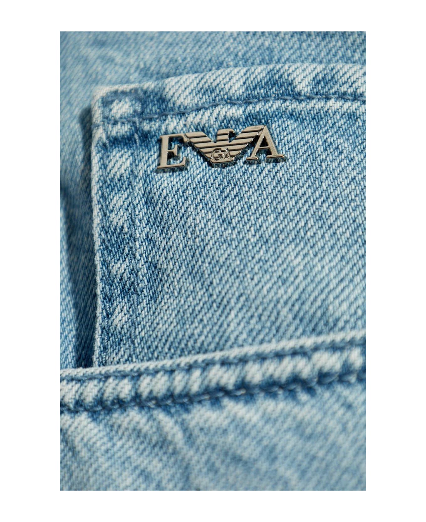 Emporio Armani Denim Shorts - MEDIUM BLUE DENIM 0942