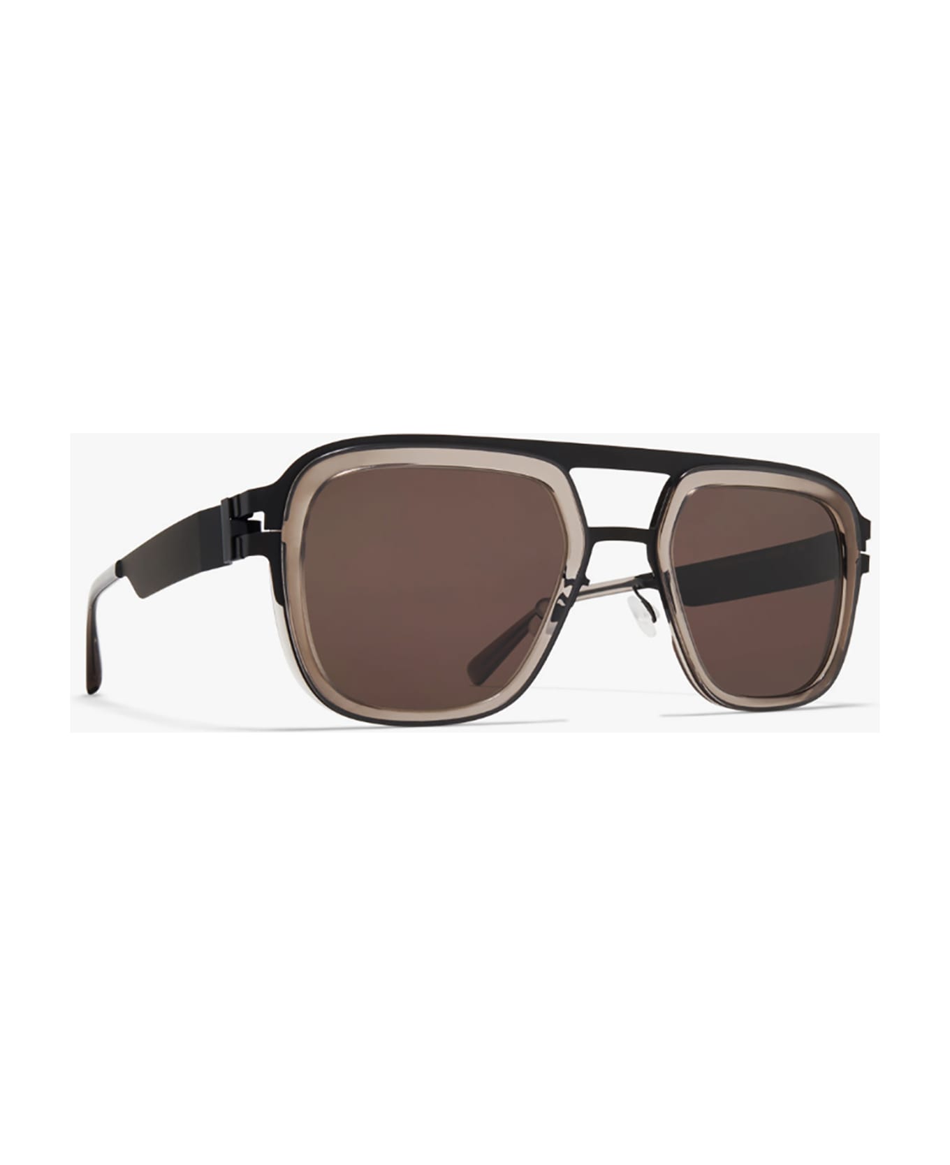 Mykita KNOX Sunglasses - Black/clear Ash