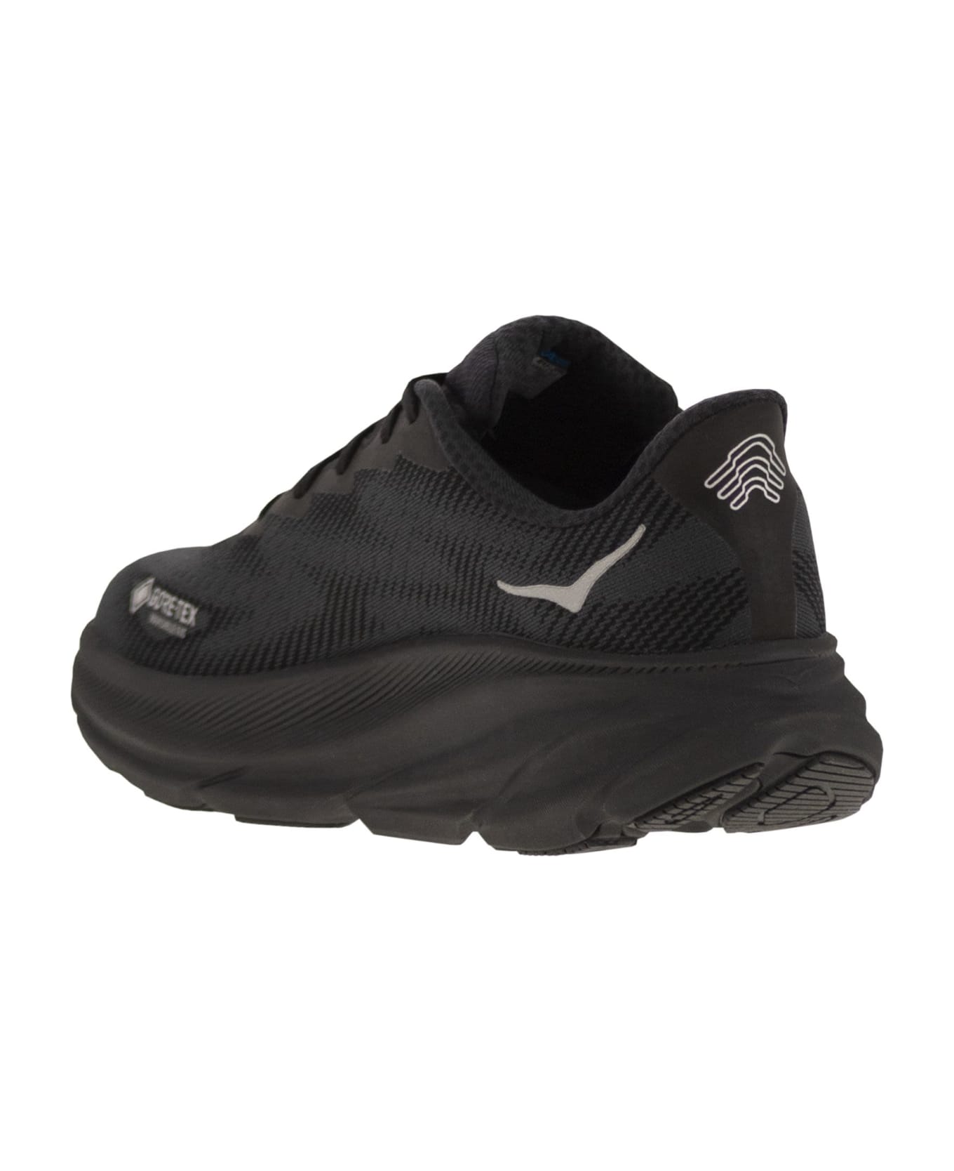 Hoka Clifton 9 - Breathable Sports Shoe - Black