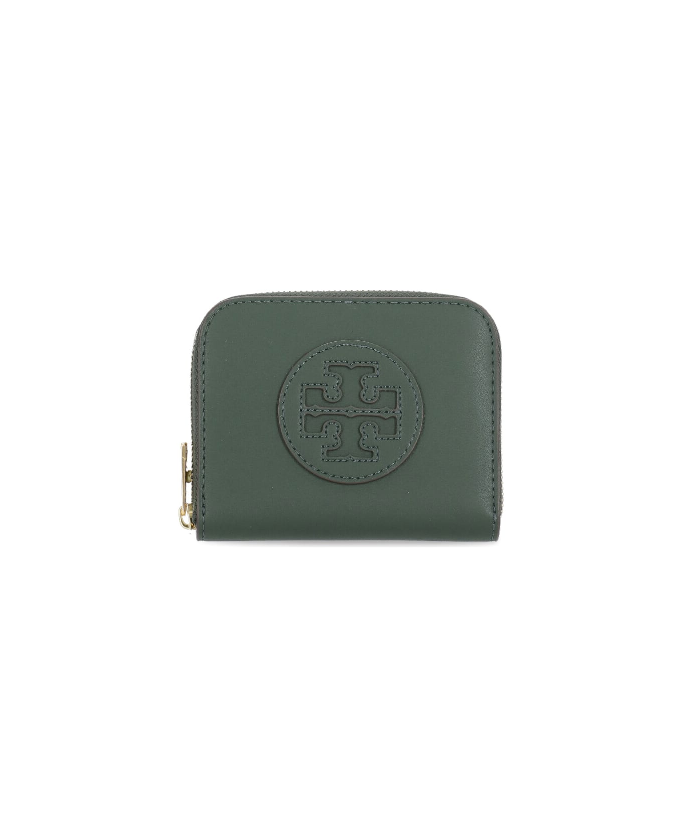 Tory Burch Ella Bio Small Wallet - Green