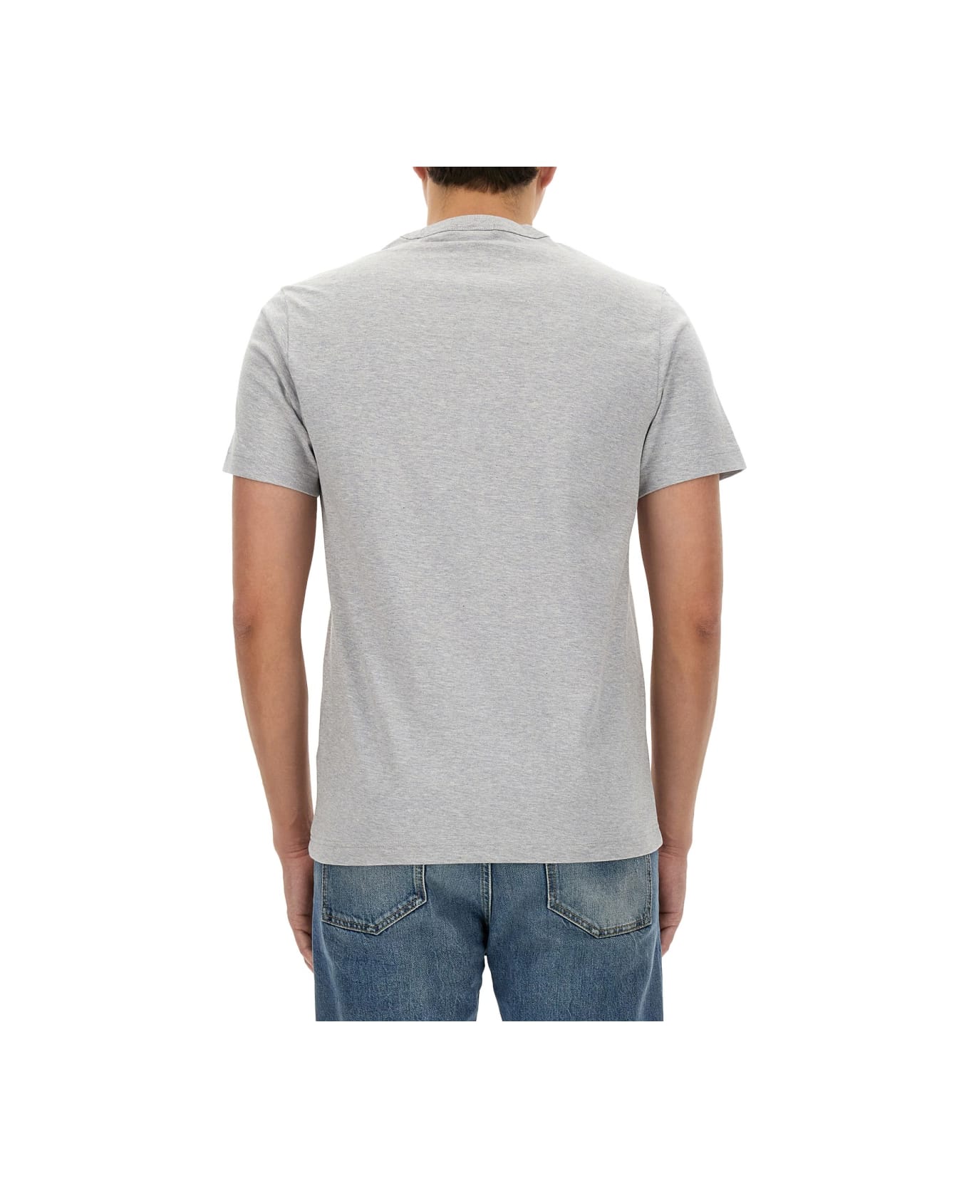 Lacoste T-shirt With Print - GREY