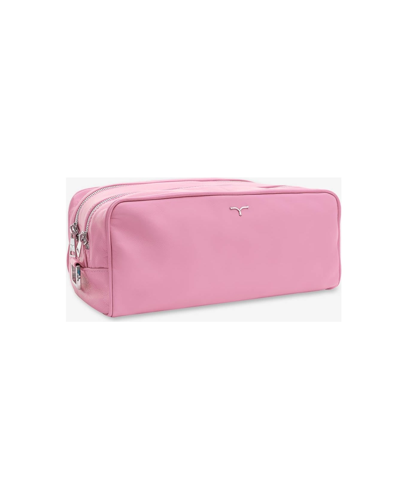 Larusmiani Wash Bag'tzar' Luggage - Pink トラベルバッグ