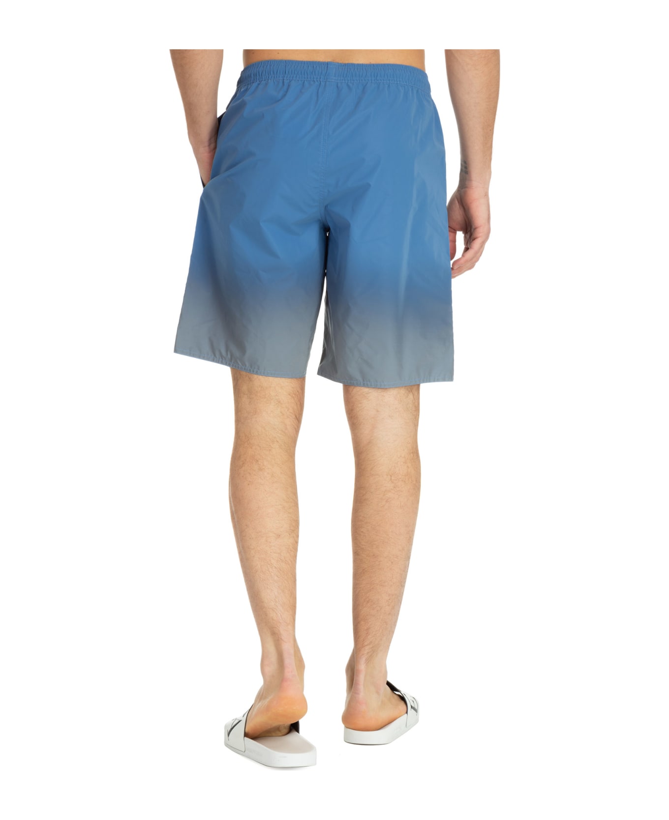 EA7 Swim Shorts - Shaded Blue