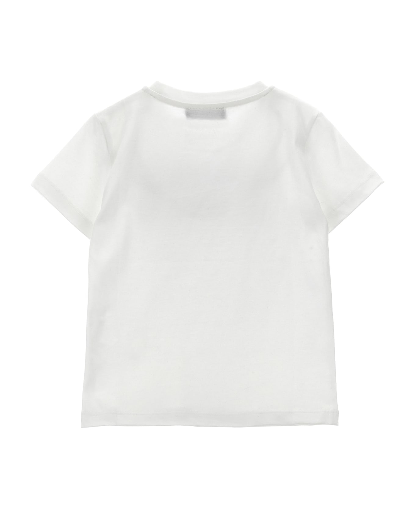 Versace Rhinestone Logo T-shirt - White