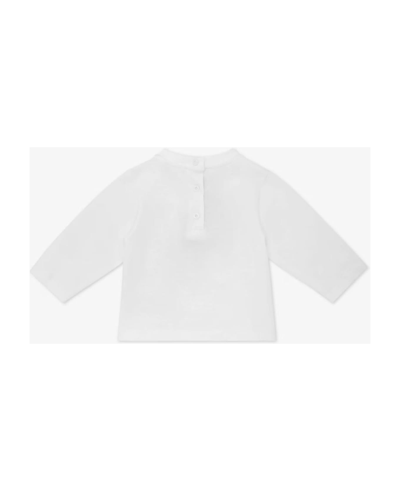 Fendi Kids T-shirts And Polos White - White