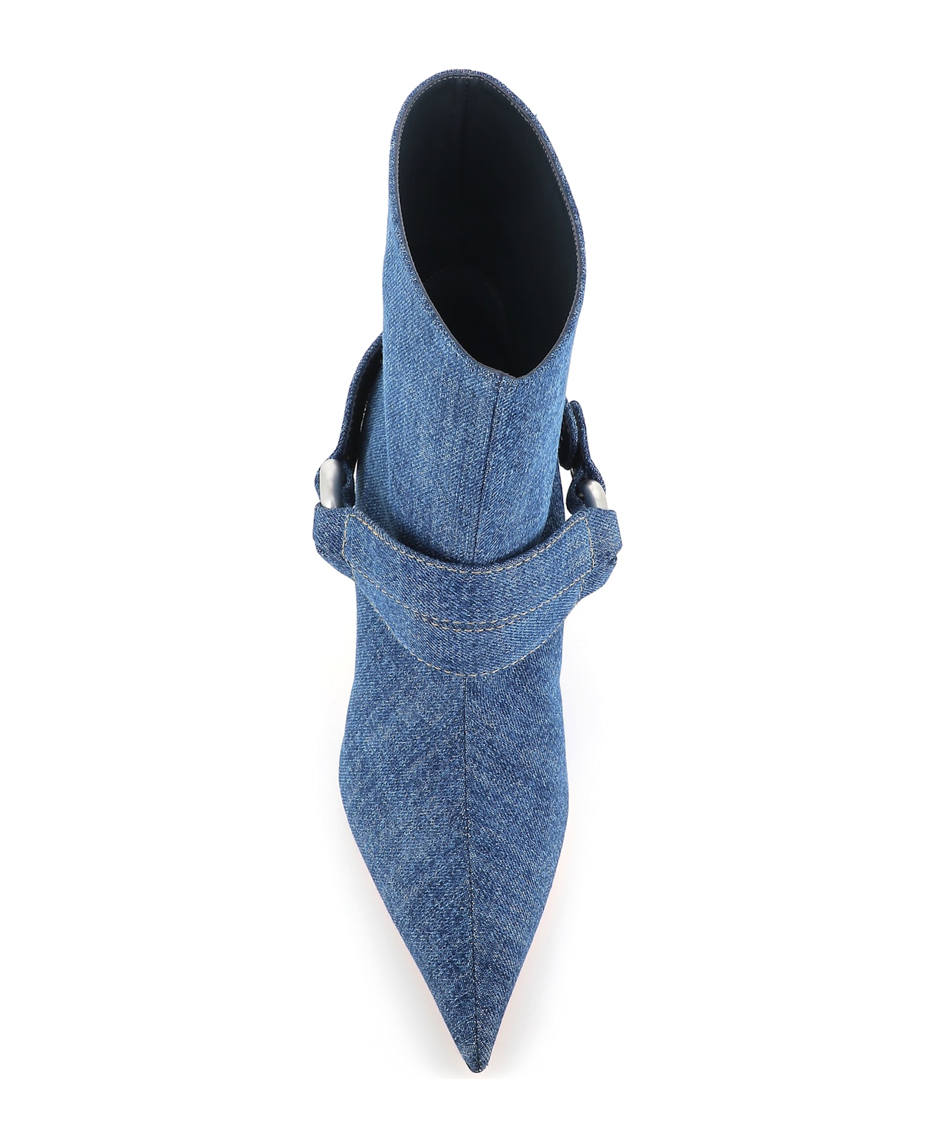 Jean-Michel Cazabat Ankle Boot Patty Biker - Denim