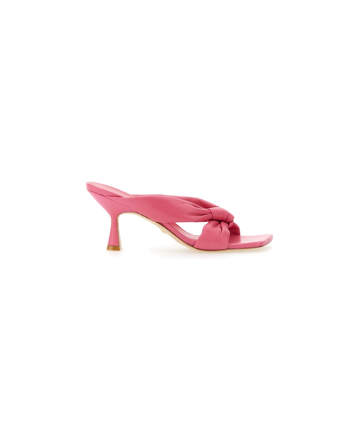 Stuart Weitzman Sandal With Bow - FUCHSIA