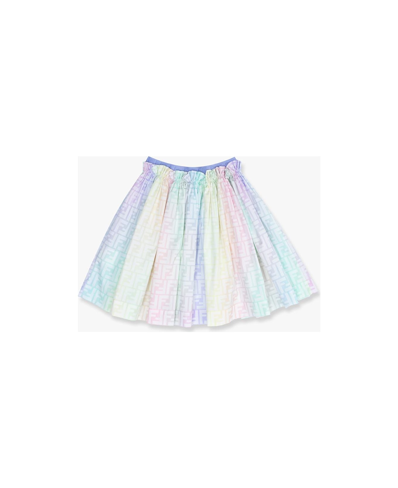 Fendi Skirt With Logo - Jdd Soho Multicolor ボトムス