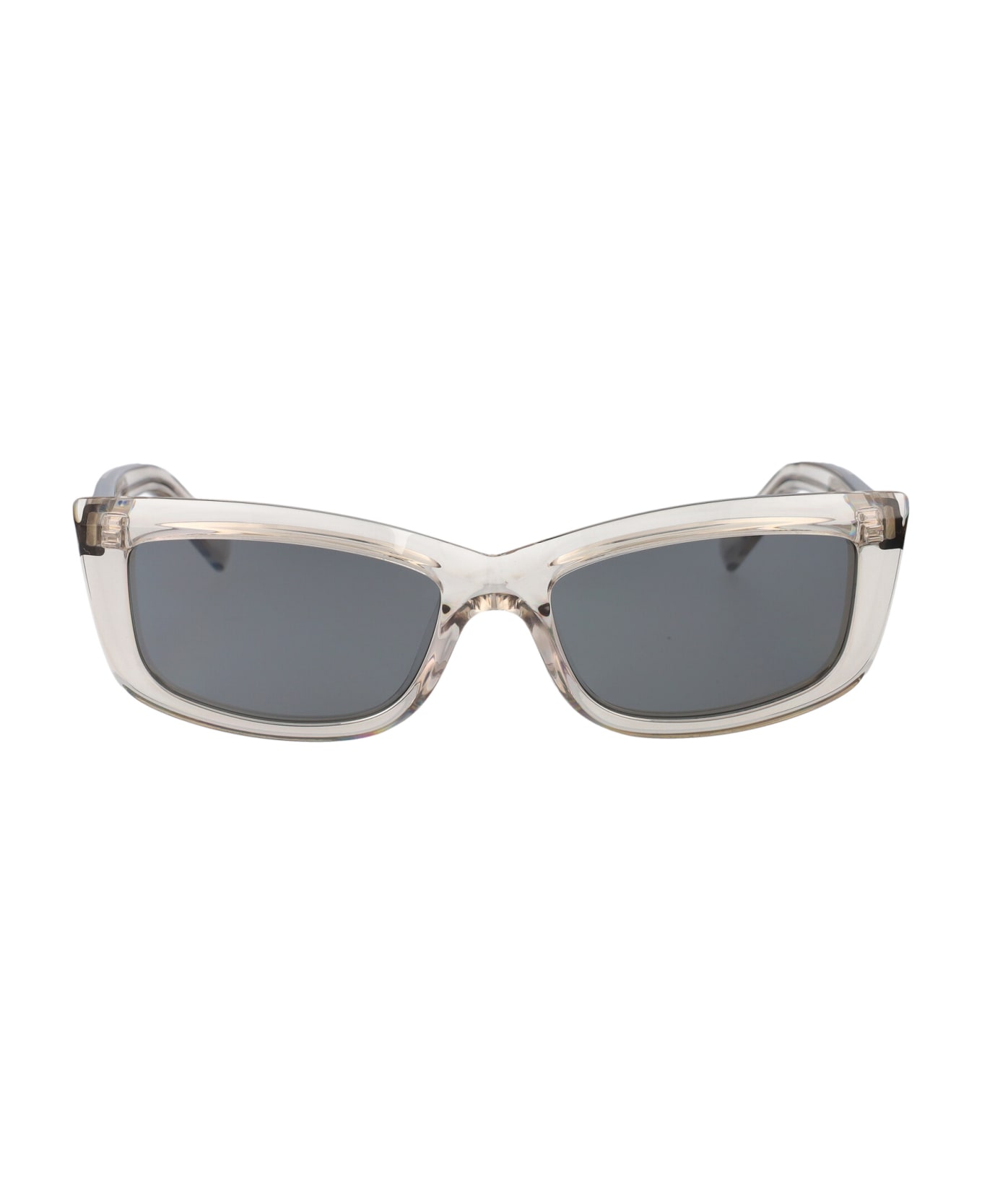 Saint Laurent Eyewear Sl 658 Sunglasses - 003 BEIGE BEIGE SILVER