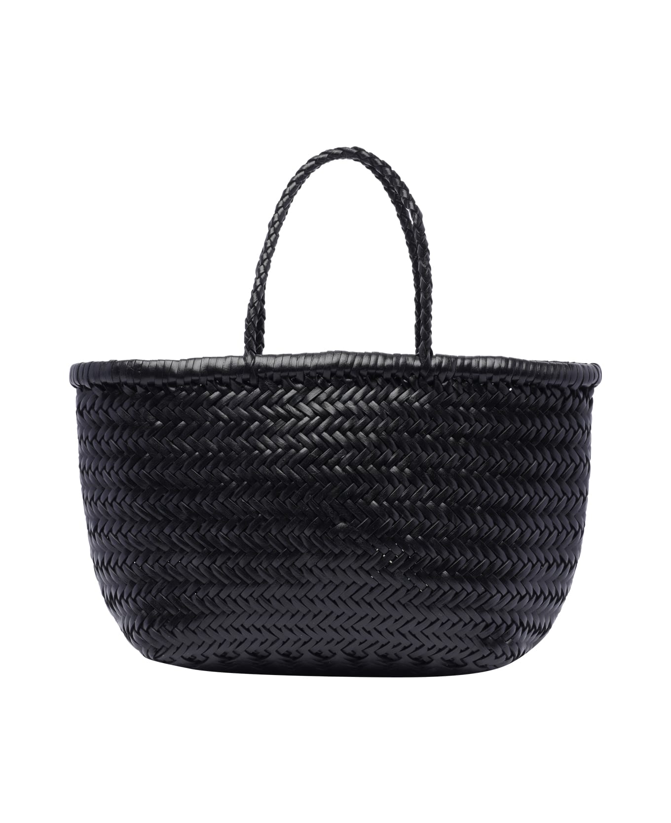 Dragon Diffusion Mini Triple Bamboo Jump Handbag - Black