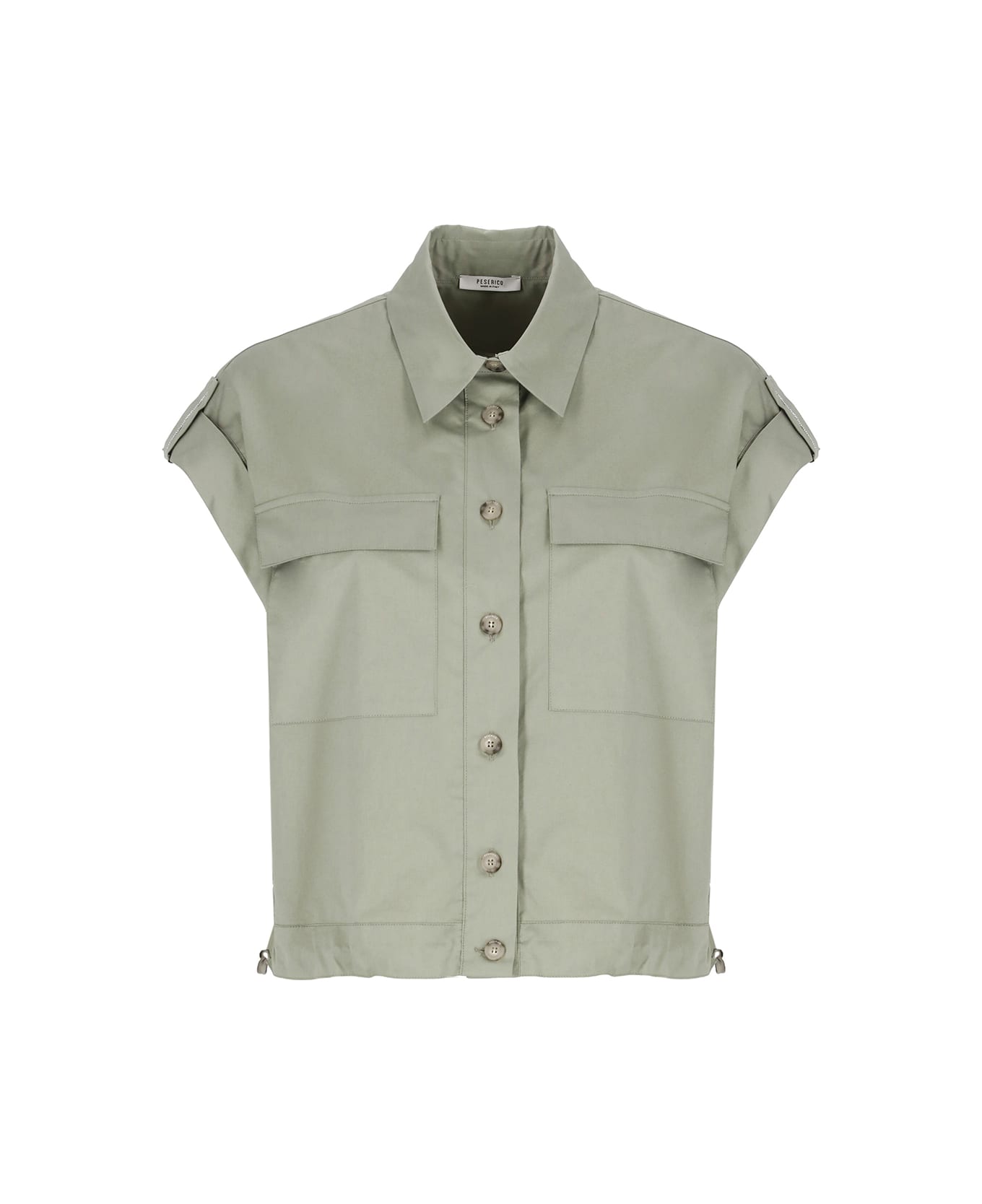 Peserico Cotton Shirt - Green