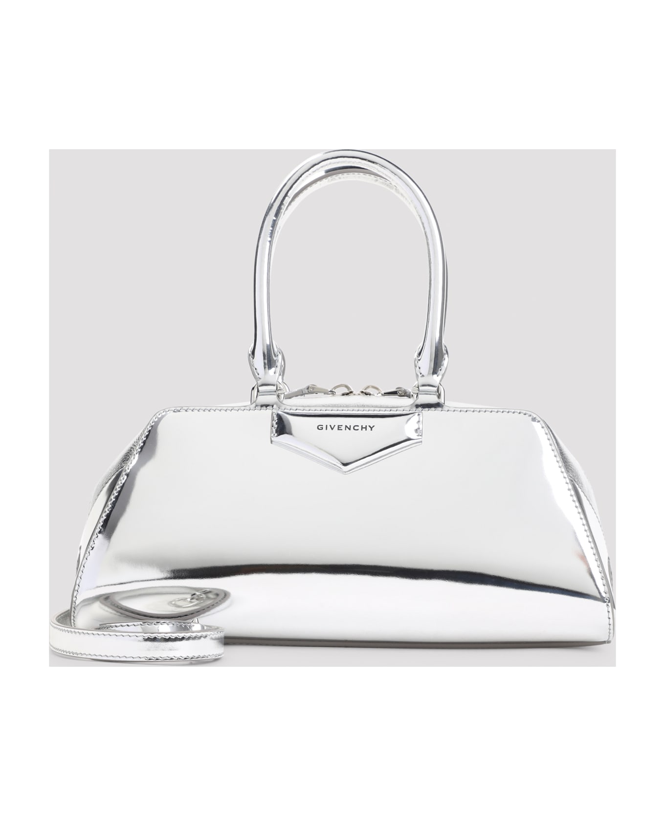 Givenchy Antigona Ew Small Handbag - Light Silvery
