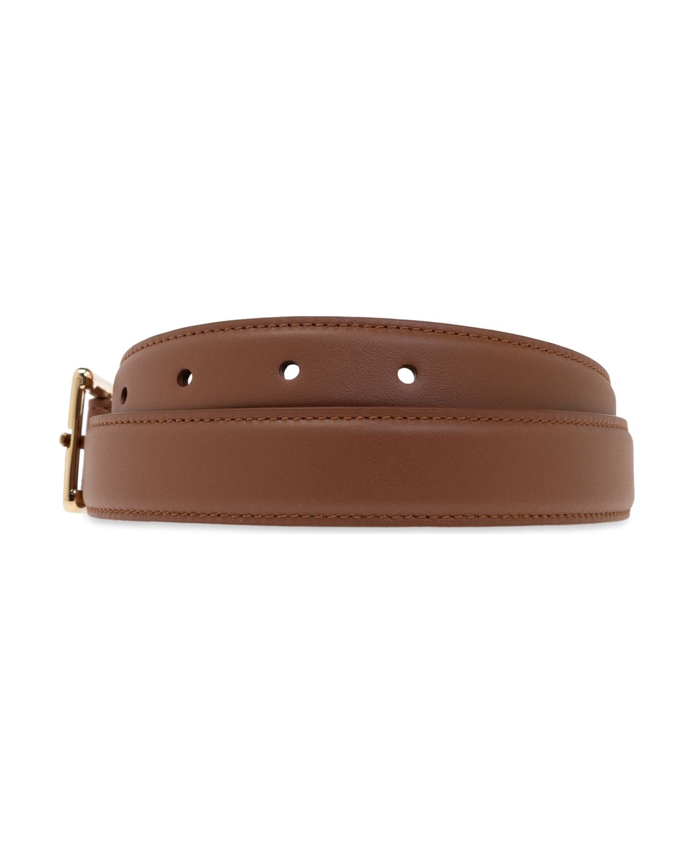 Ferragamo Leather Belt - BROWN