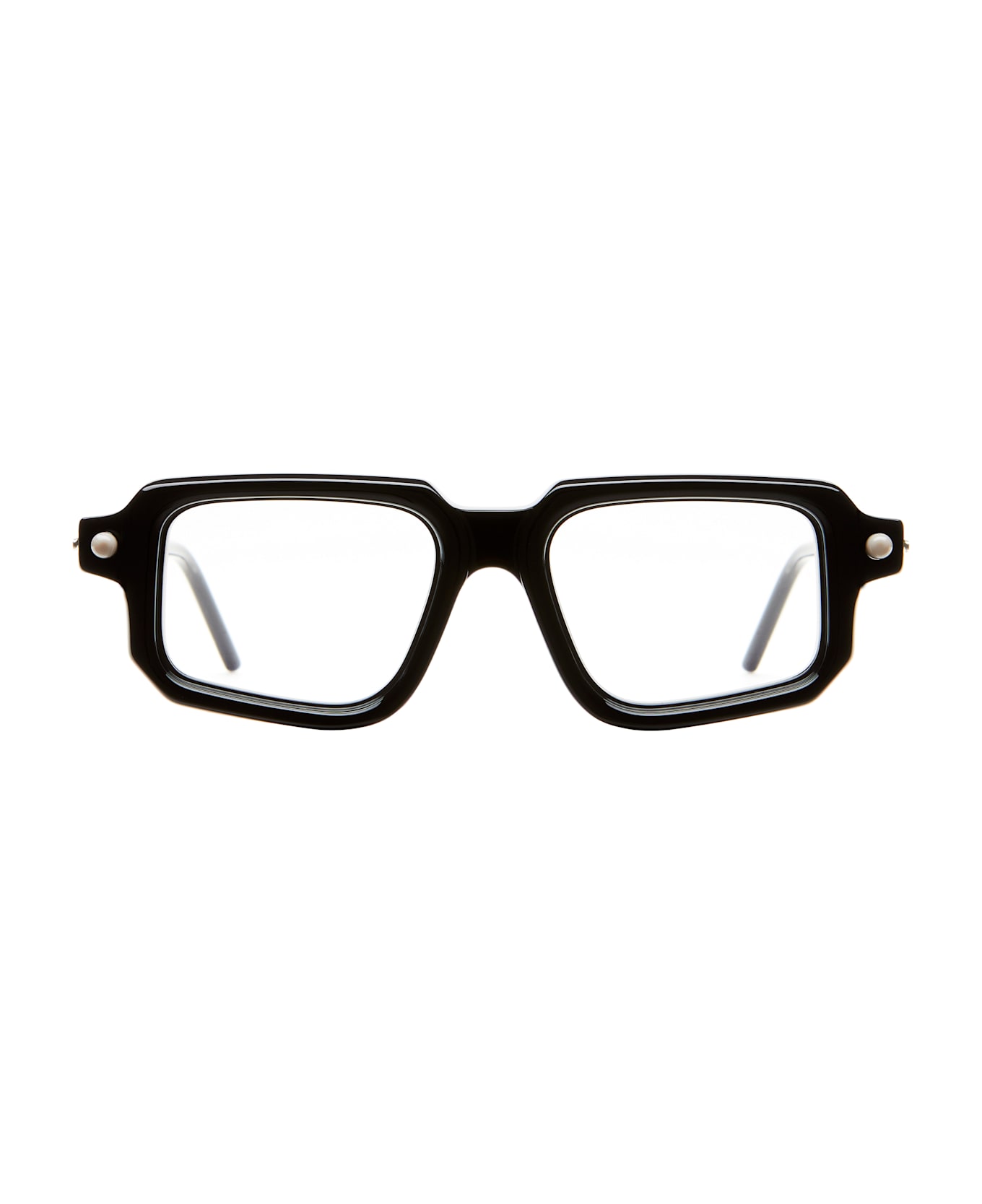 Kuboraum Mask P23 - Black Shine Rx Glasses - Black