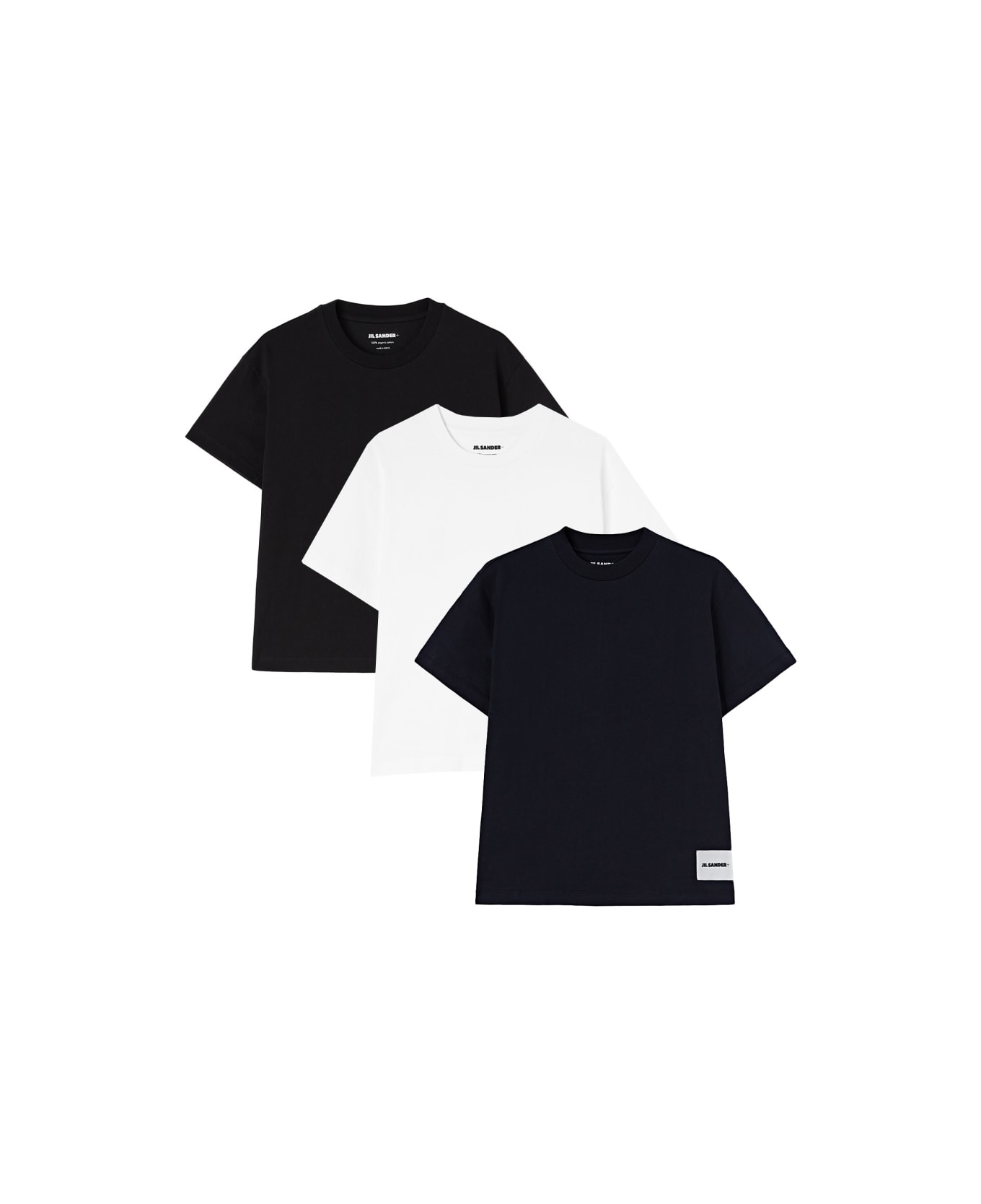 Jil Sander Confezione Da Tre T-shirt - MULTICOLOUR