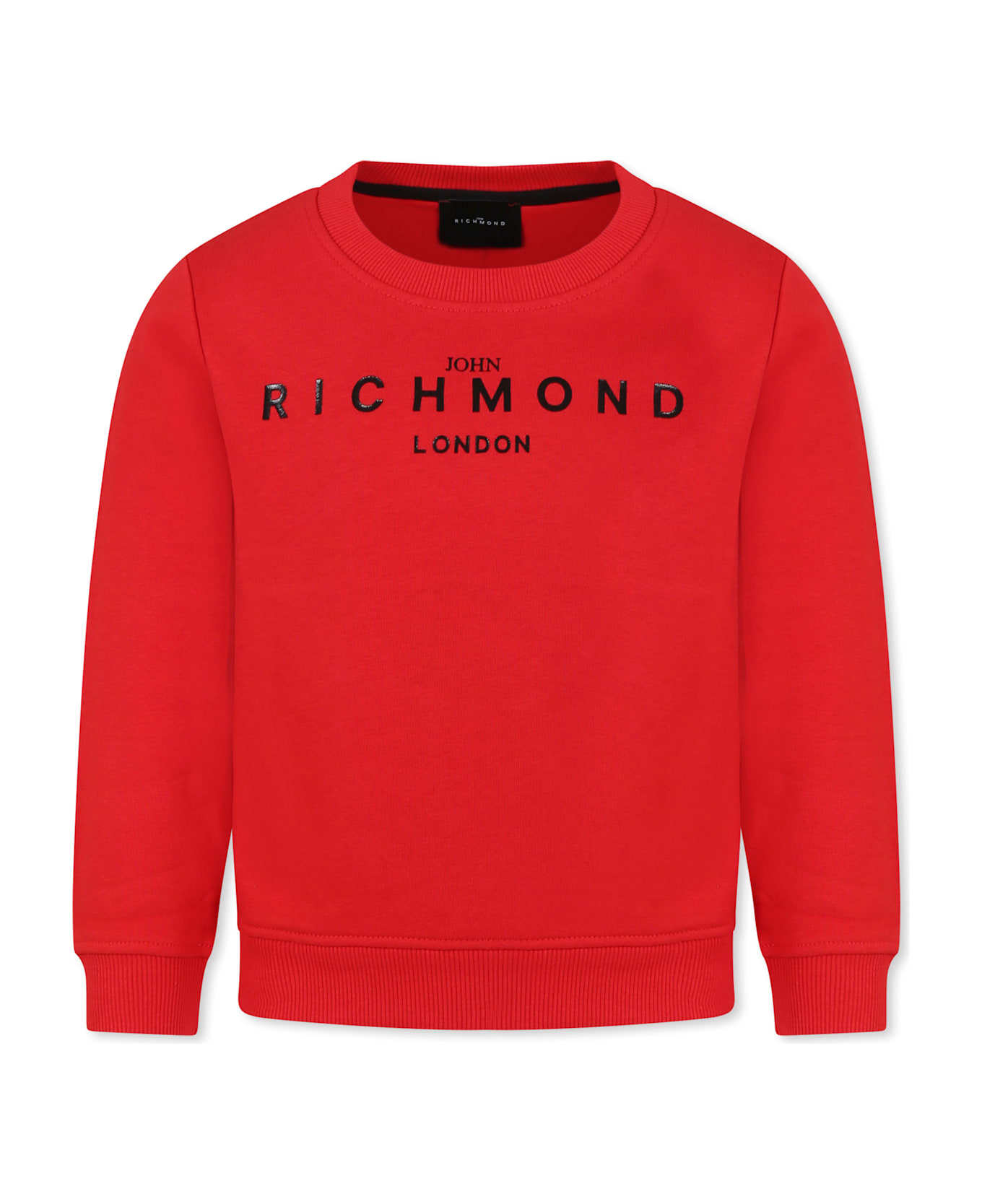 Richmond Red Sweatshirt For Kids With Logo - Red