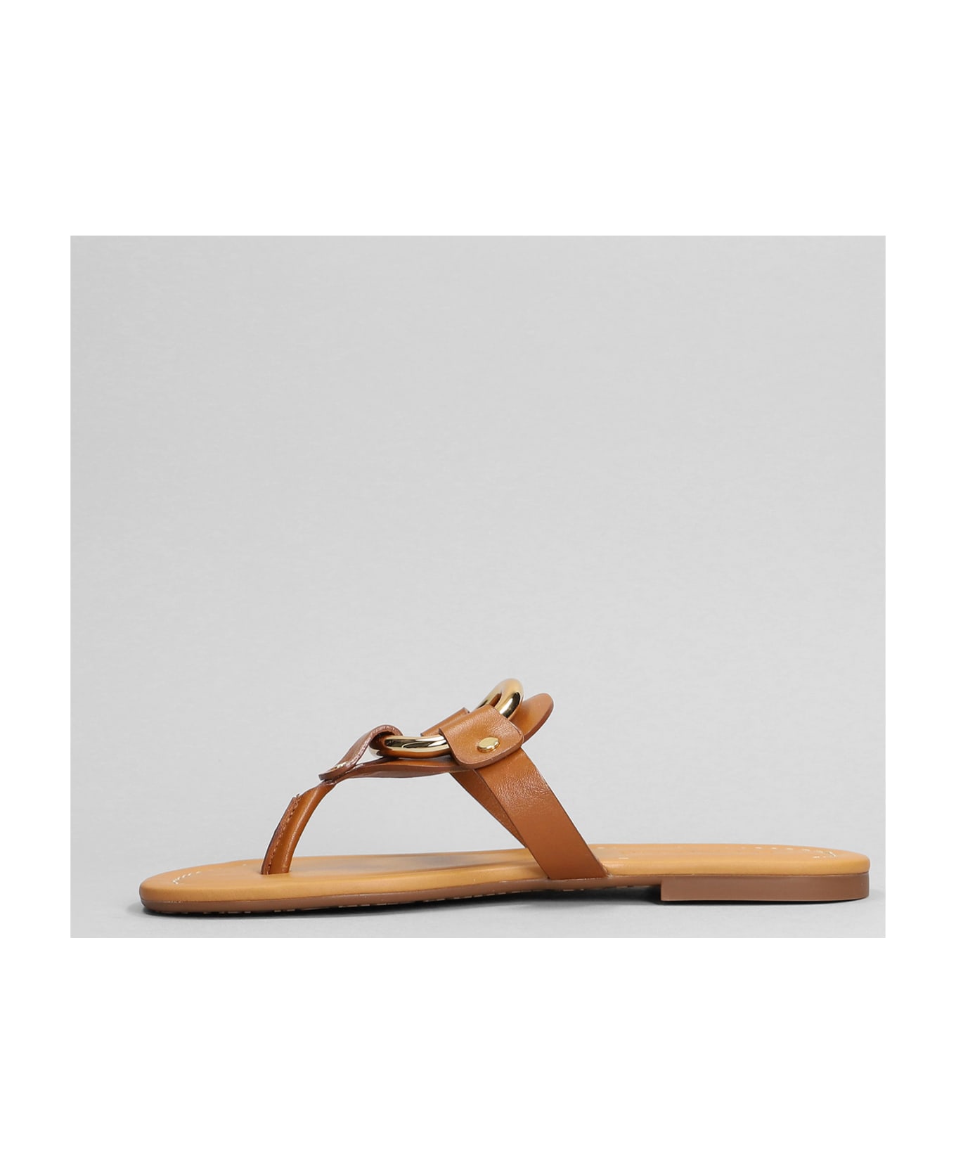 See by Chloé Hana Flats In Leather Color Leather - leather color