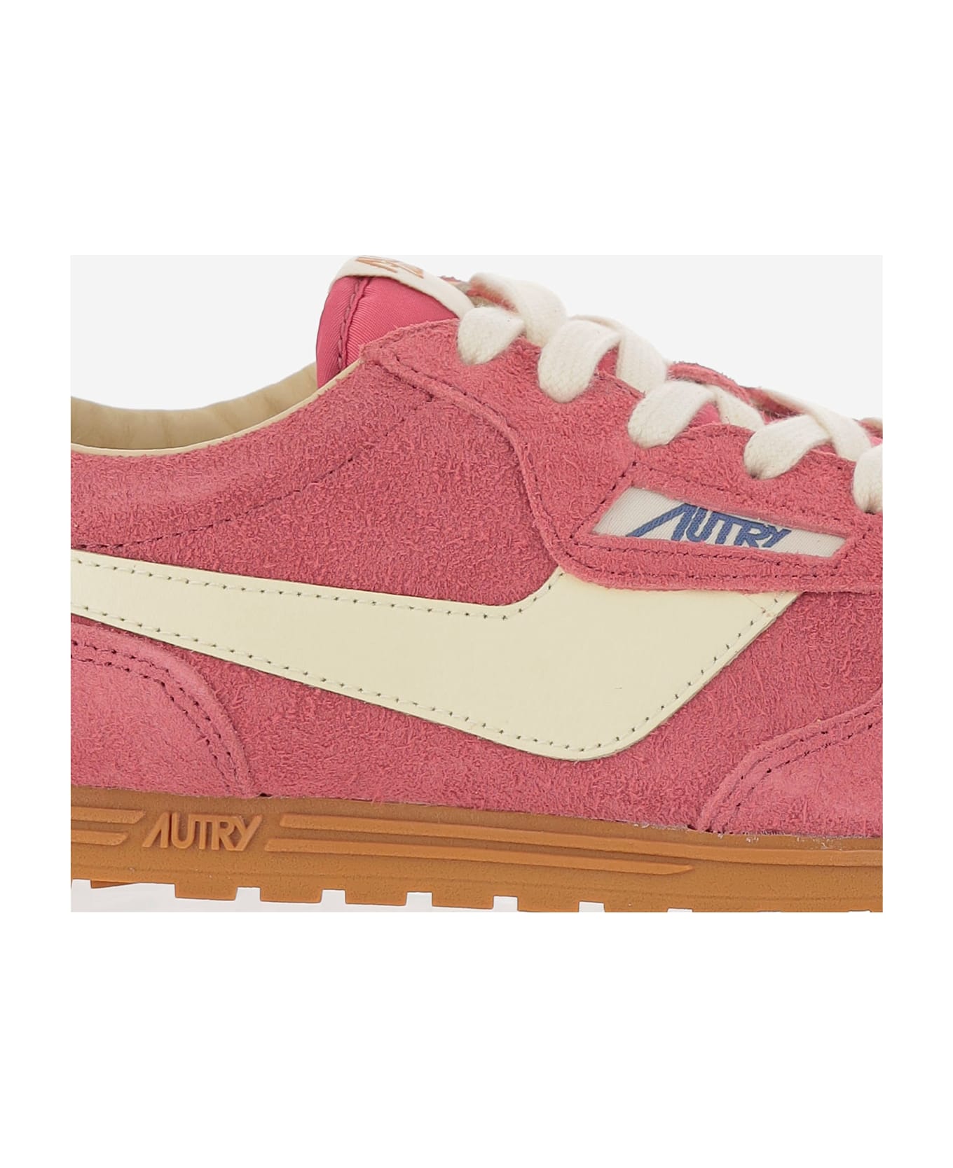 Autry Windspin Leather Sneakers - Cheye/rut