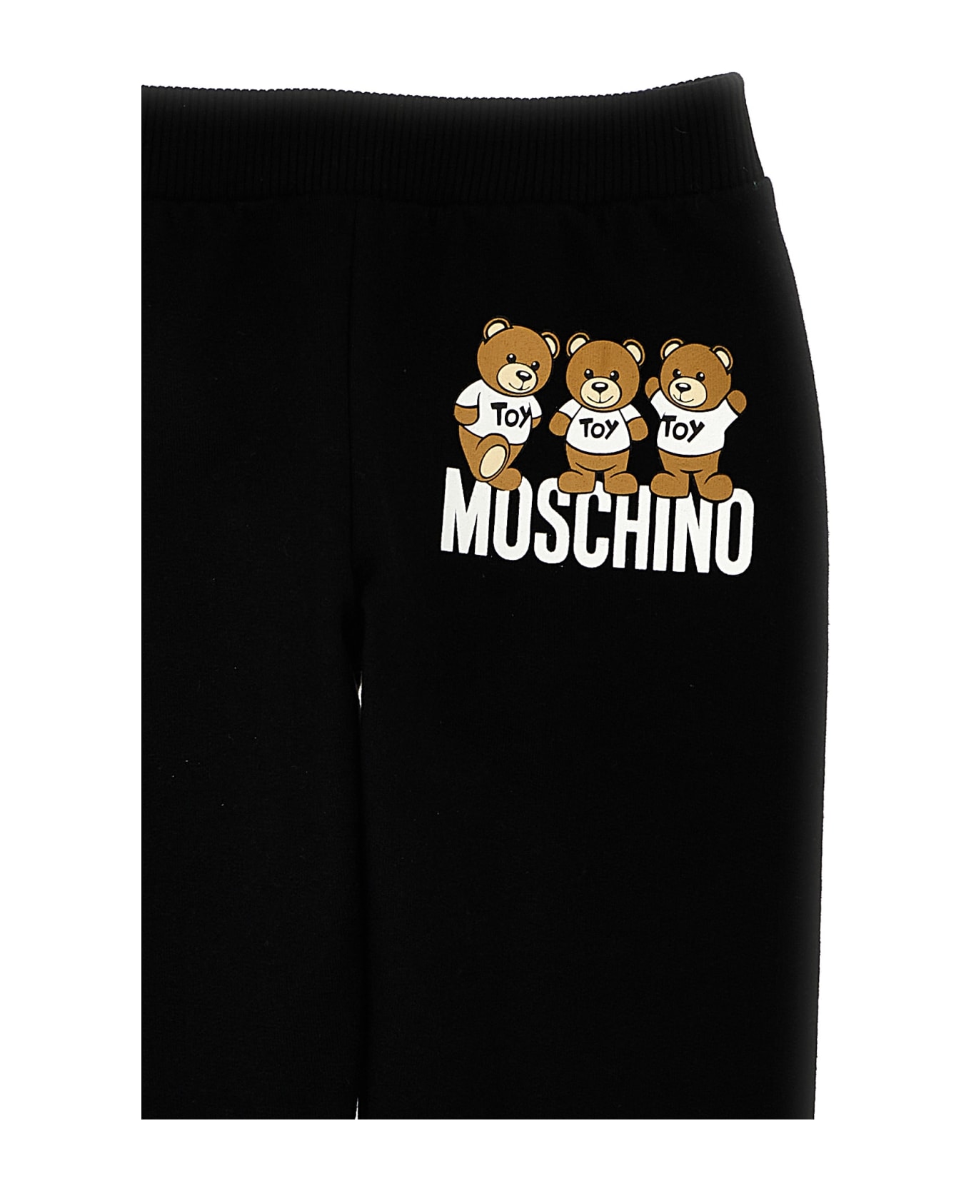 Moschino 'teddy' Print Joggers - Black  