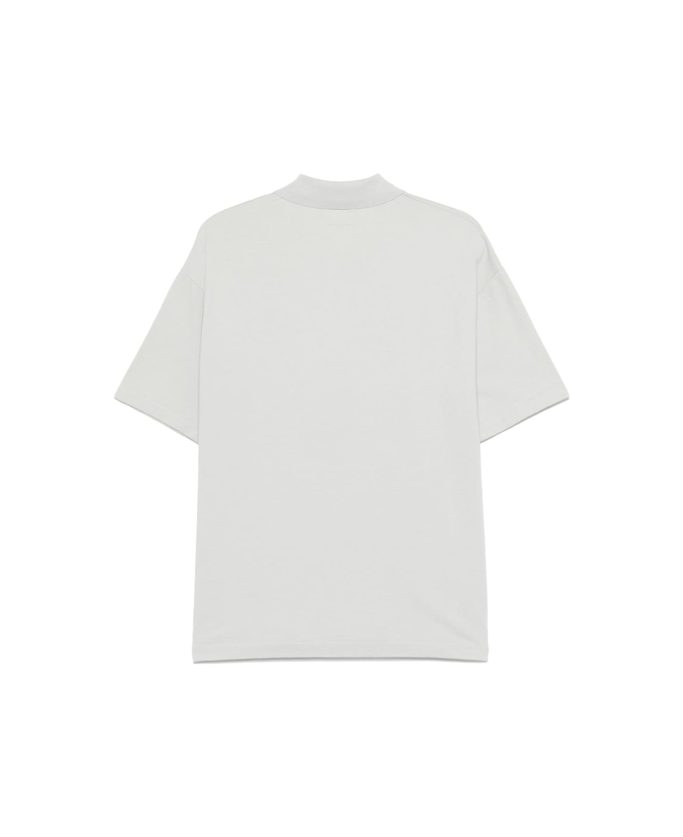 C.P. Company Logo Cotton Polo Shirt - Clear Blue