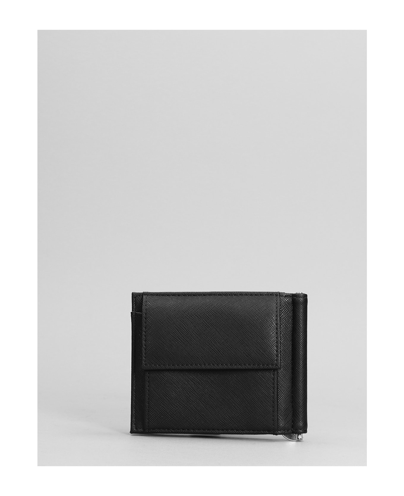 Emporio Armani Wallet In Black Polyamide - Black