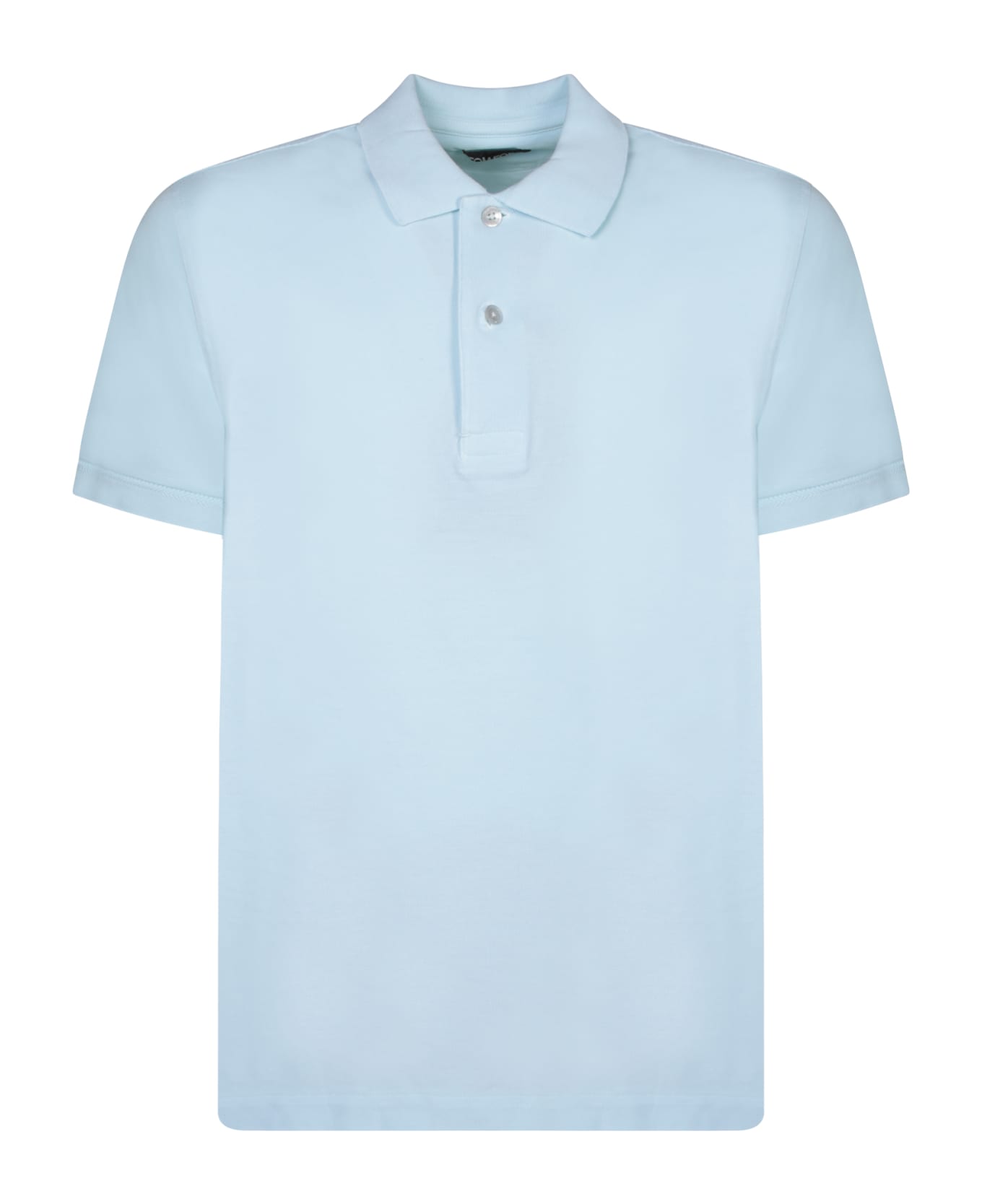 Tom Ford 'tennis Piquet' Polo Shirt - Light Blue ポロシャツ