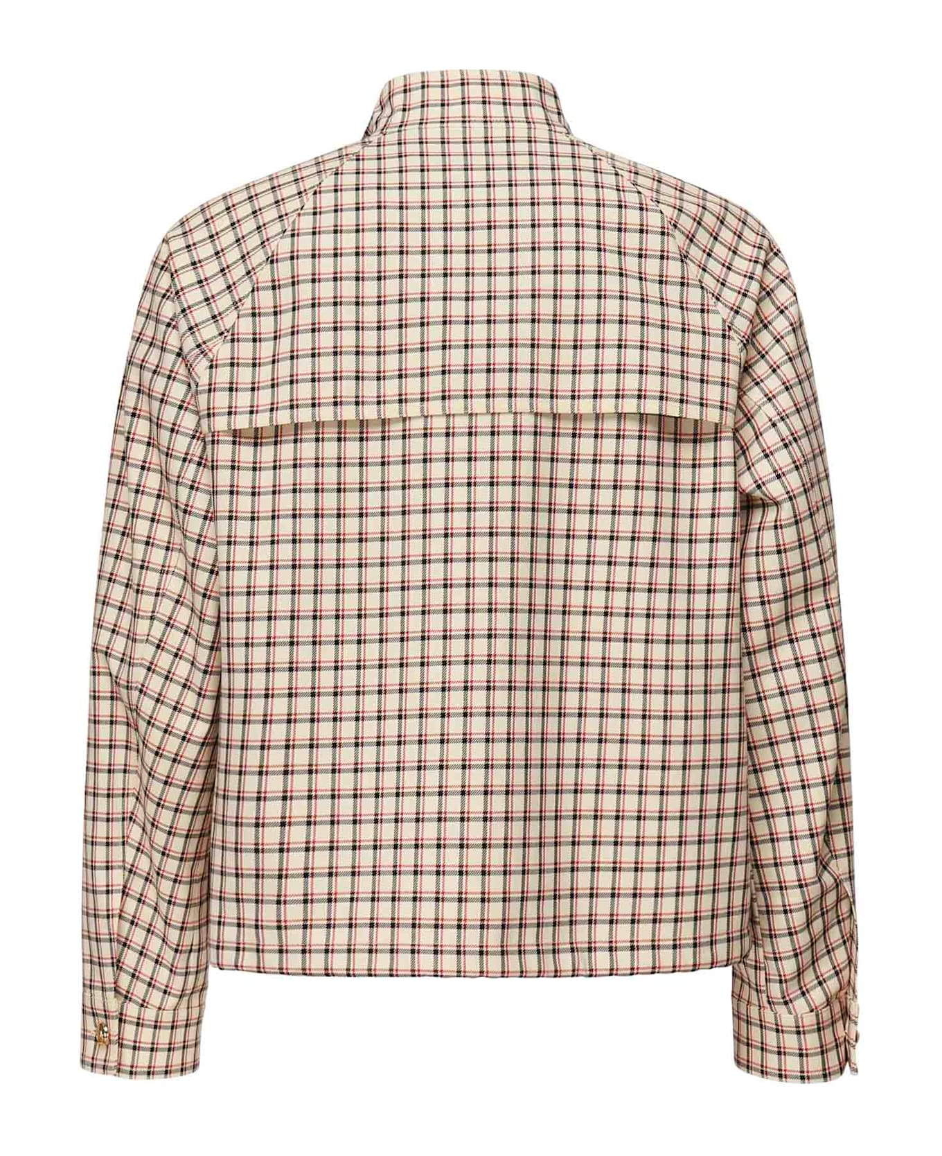 Valentino Garavani Checked Cotton Jacket - Yellow/Black/Red
