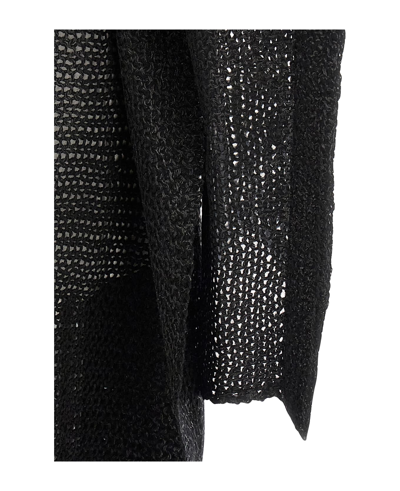 Issey Miyake 'panini' Trench Coat - Black  