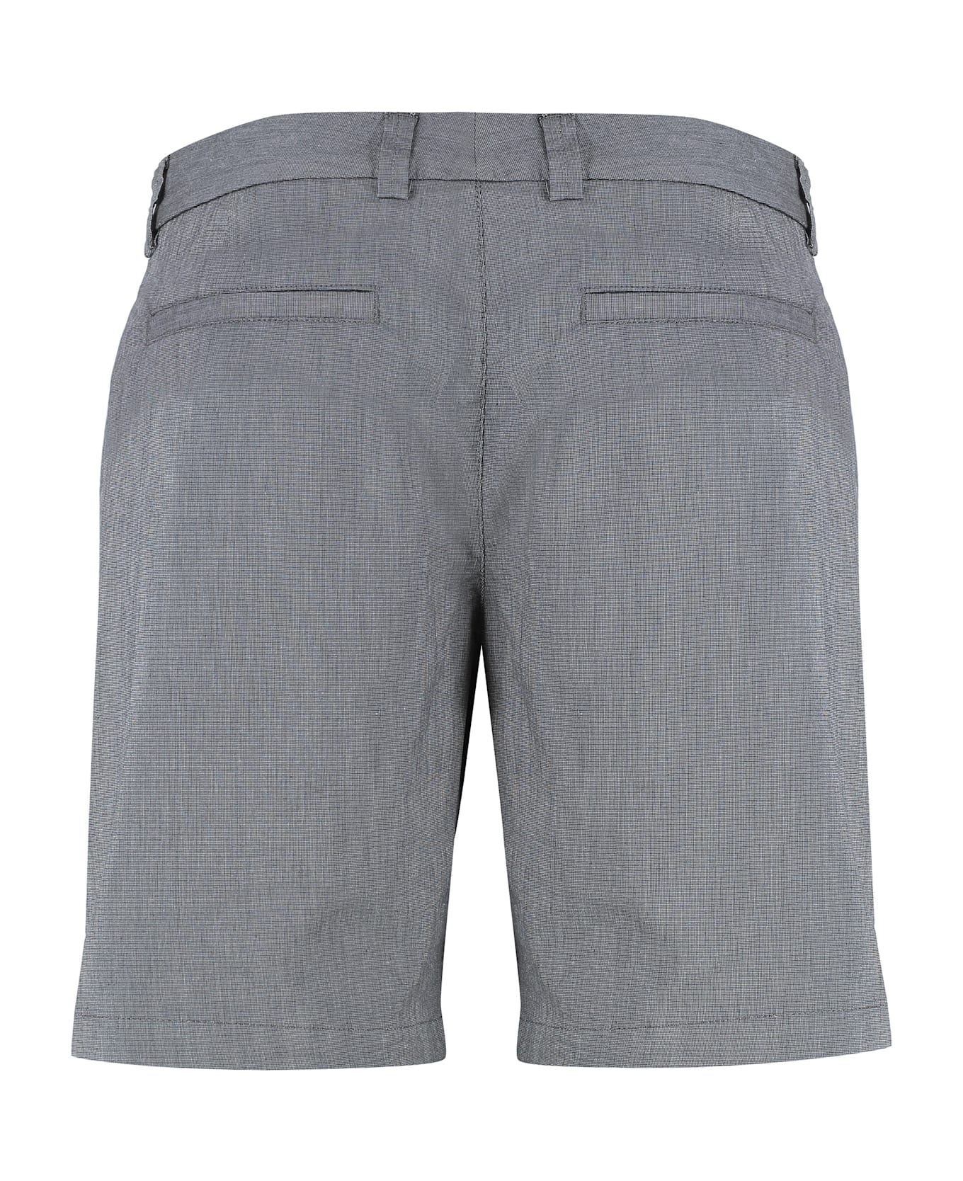 Hugo Boss Cotton Blend Bermuda Shorts - grey