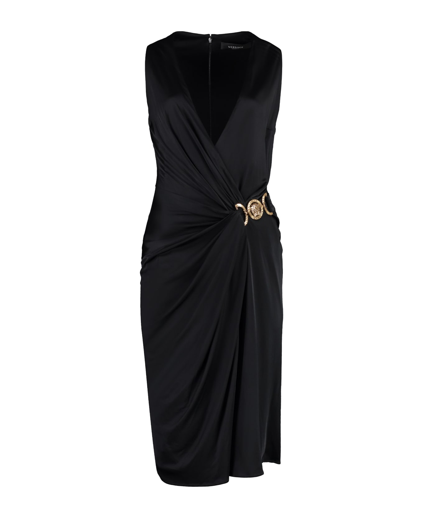 Versace Jersey Dress - black