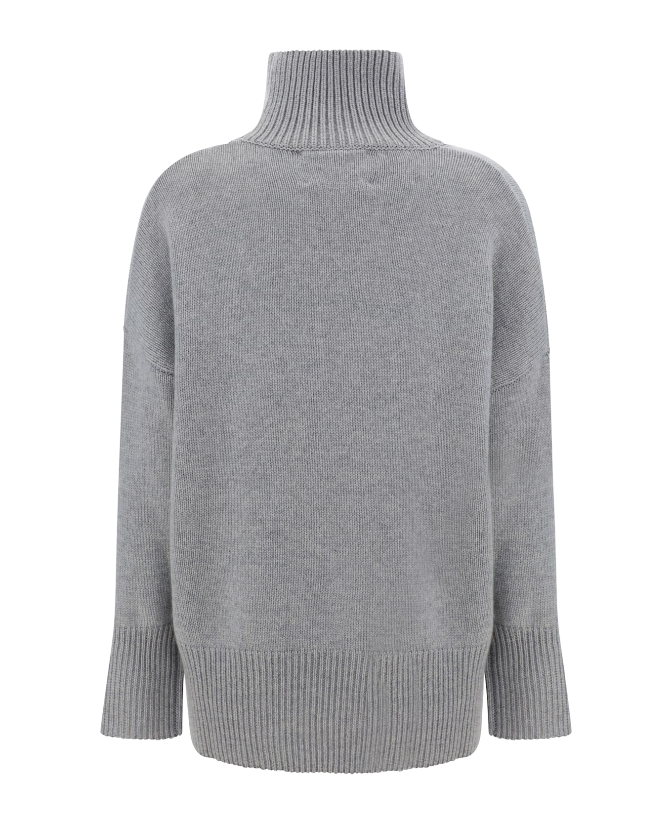 Lisa Yang Turtleneck Sweater - Dove Grey