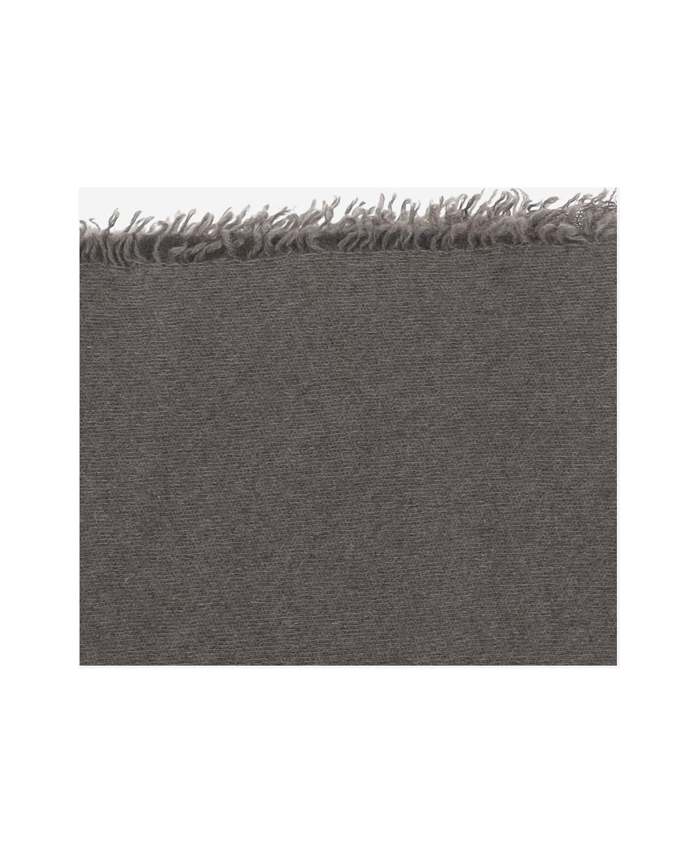 Faliero Sarti Cashmere Scarf - Grey