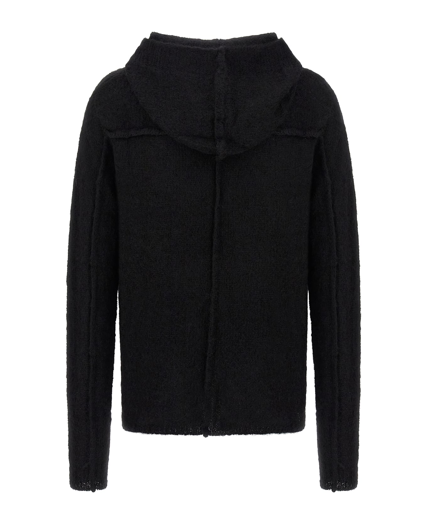 Thom Krom Hooded Sweater - Black  