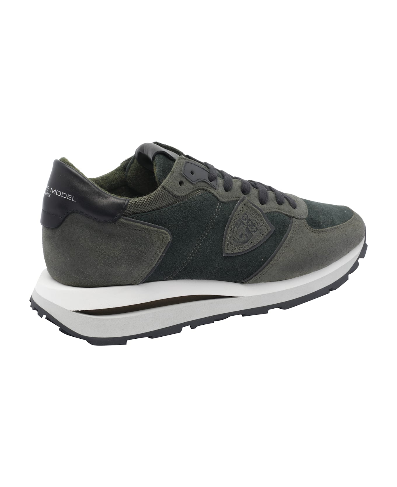 Philippe Model Tropez Haute Sneakers - Green