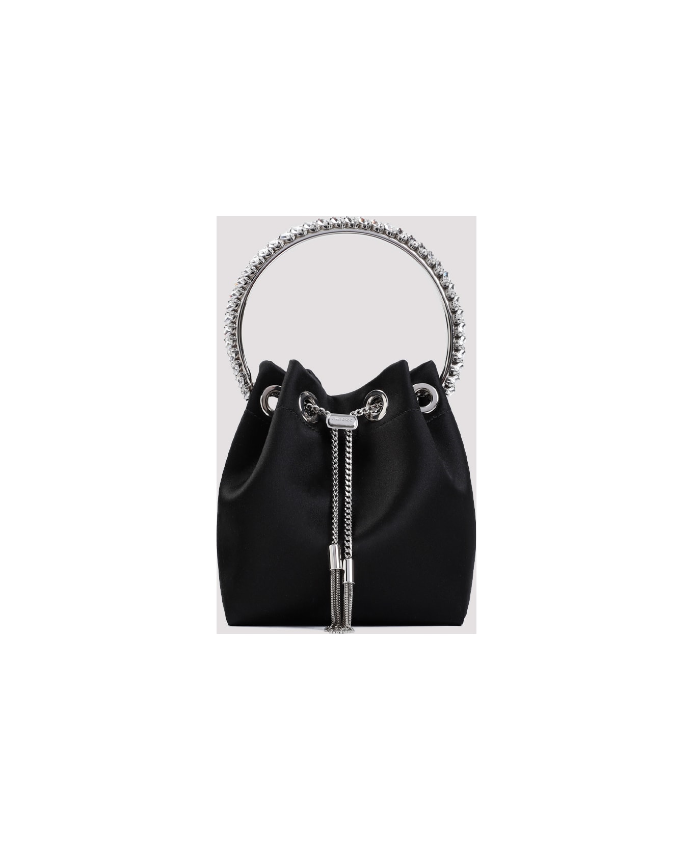Jimmy Choo Bon Bon Handbag - Black Crystal
