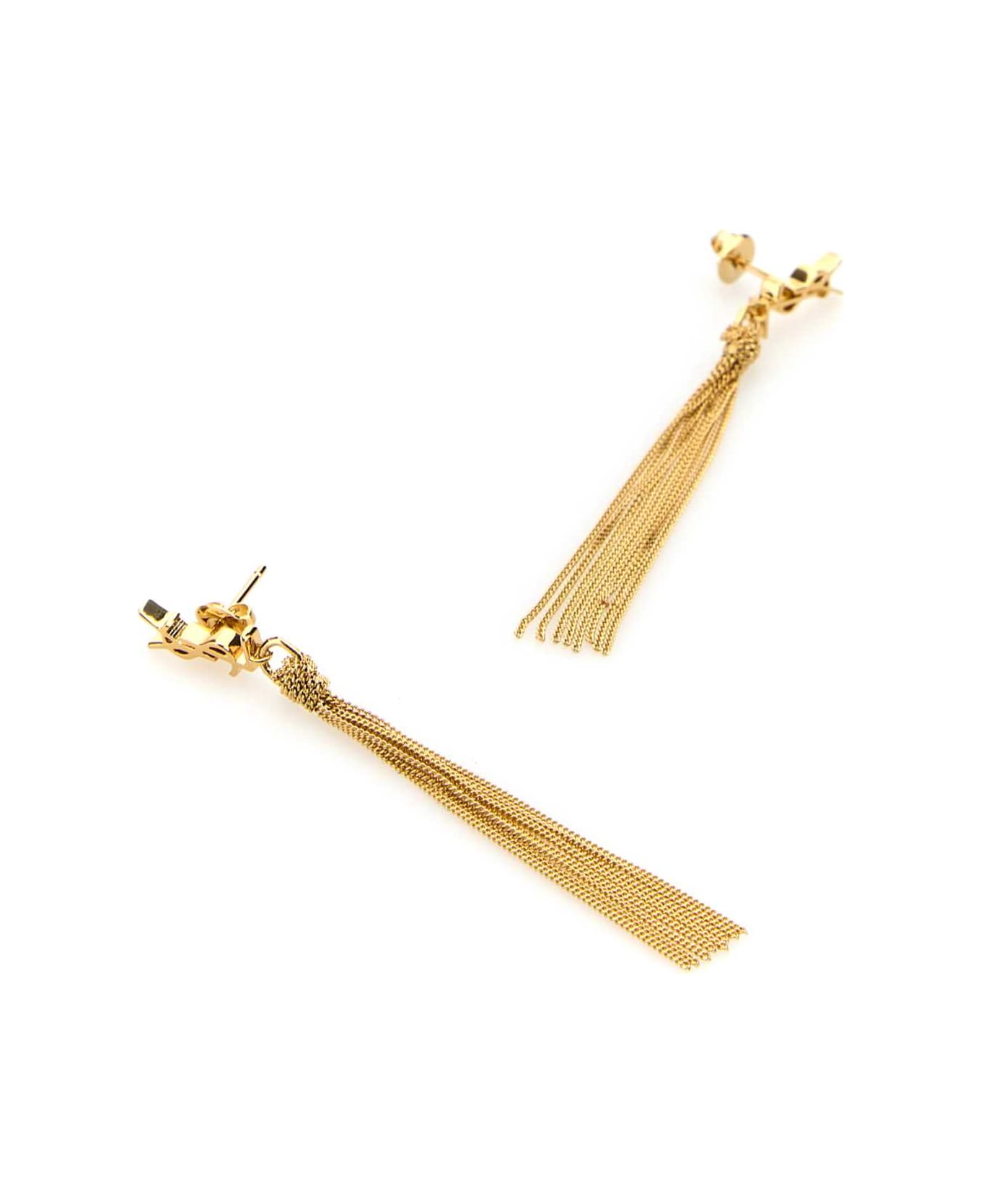 Saint Laurent Gold Metal Earrings - DORE