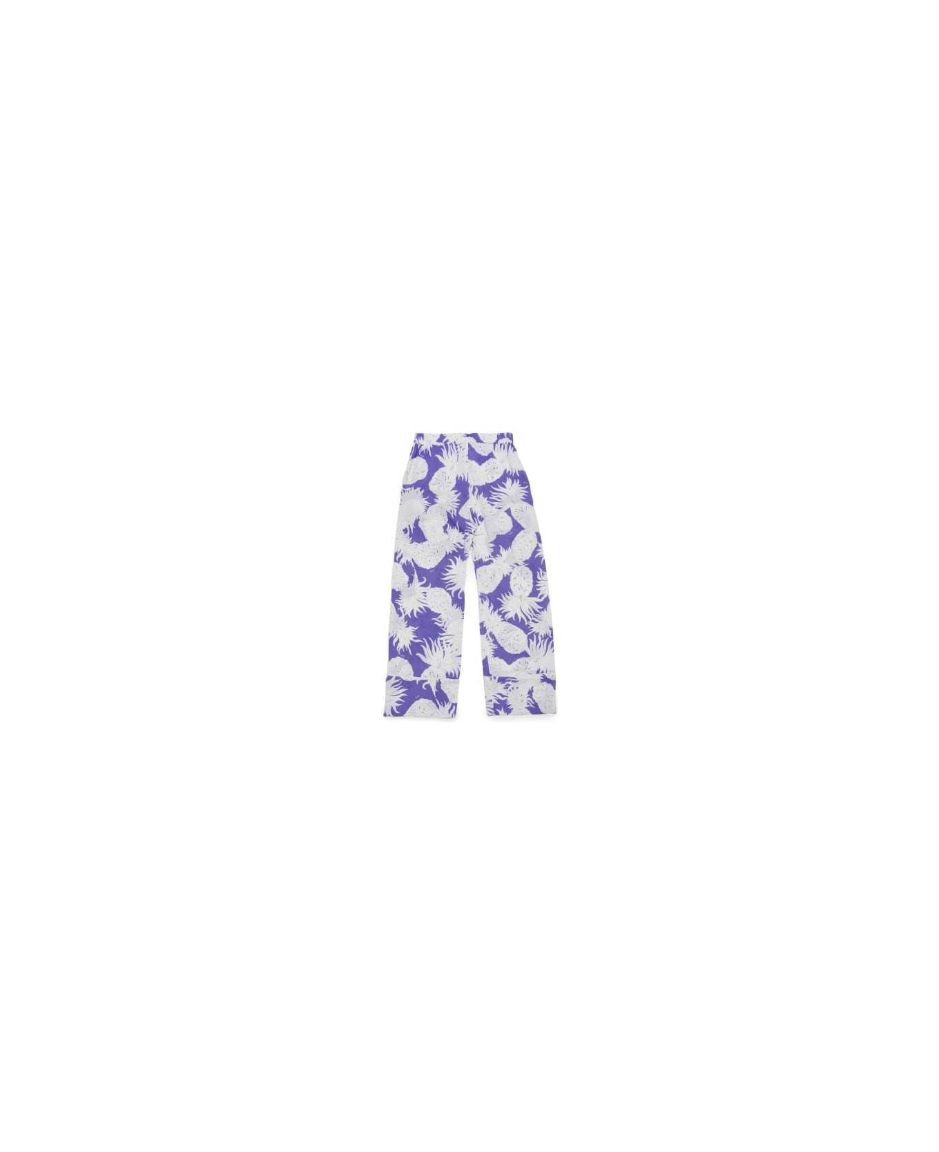 N.21 Pantaloni Con Stampa - Violet ボトムス