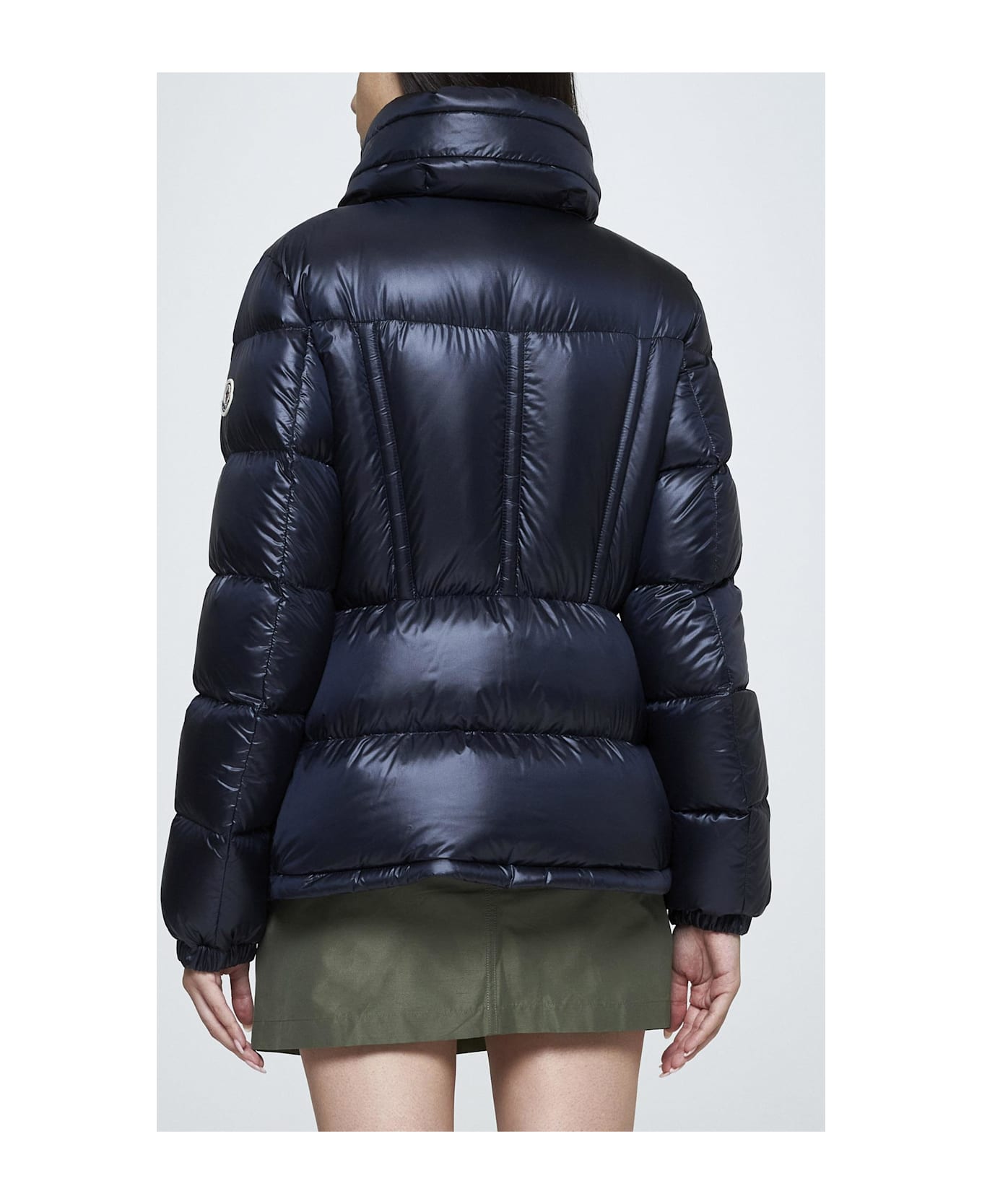 Moncler Douro Quilted Nylon Down Jacket - Blu