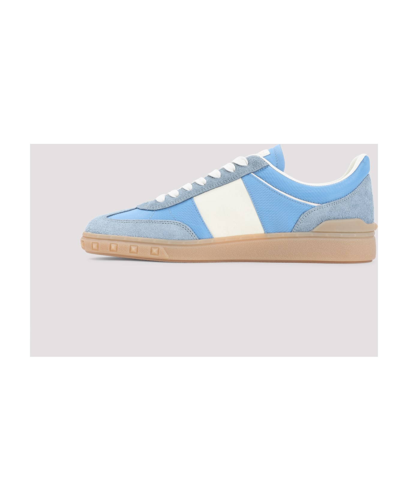 Valentino Garavani Upvillage Sneakers - Bqg Grey Angel Ivory Ivory Ivory Ambra