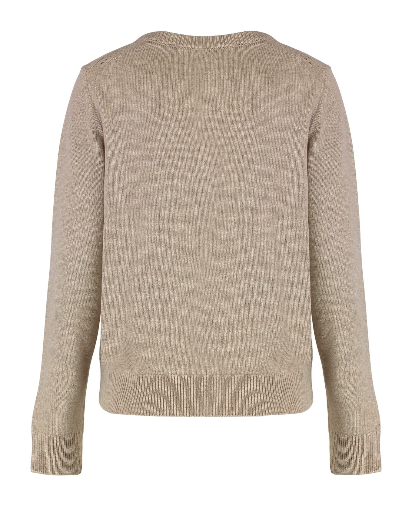 Celine Crew Neck Sweater In Cashmere - Sand