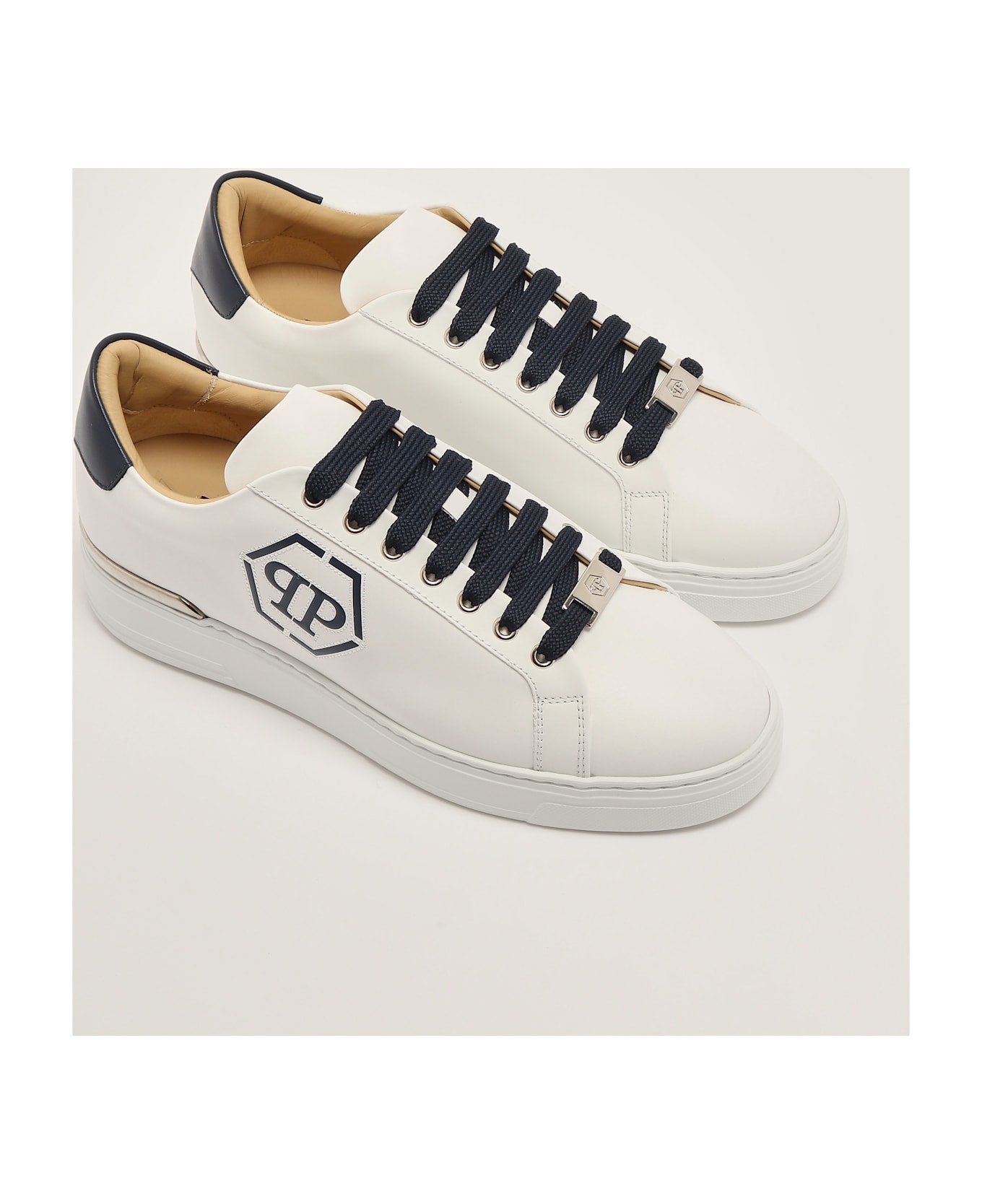 Philipp Plein Hexagon Lo-top Sneaker - B.CO TAB BLU