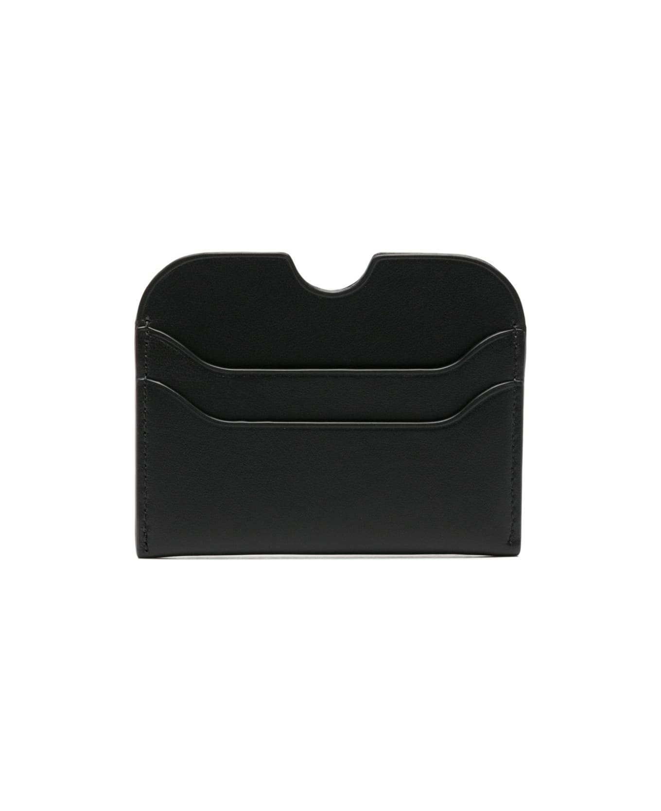 Acne Studios Leather Card Case - Black