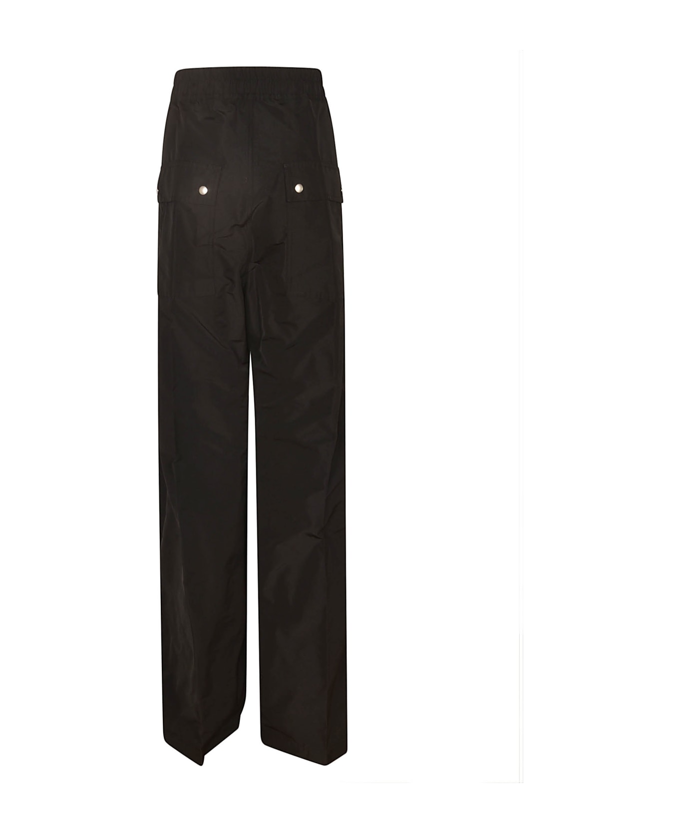 Rick Owens Straight Lace-up Trousers - Black