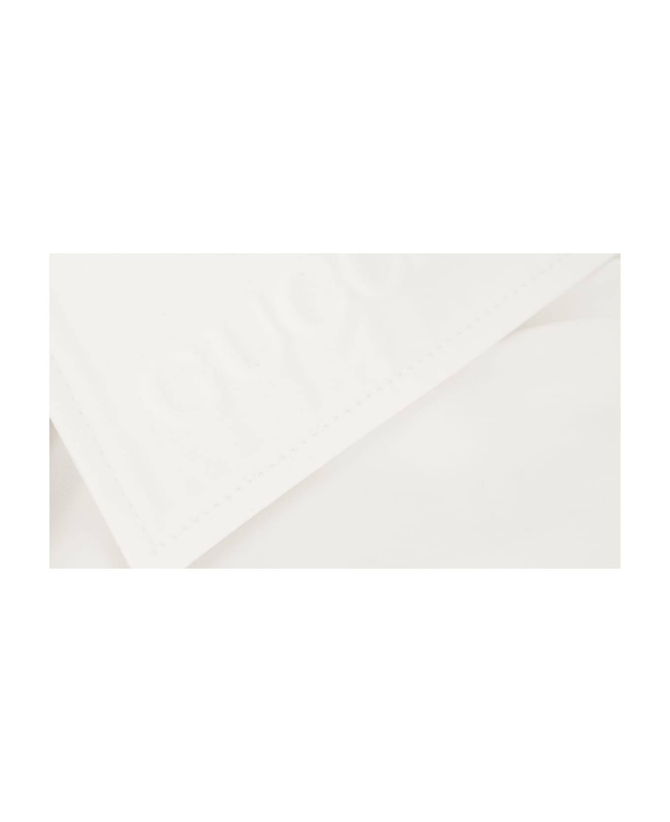 Gucci White Poplin Bluse - Bianco