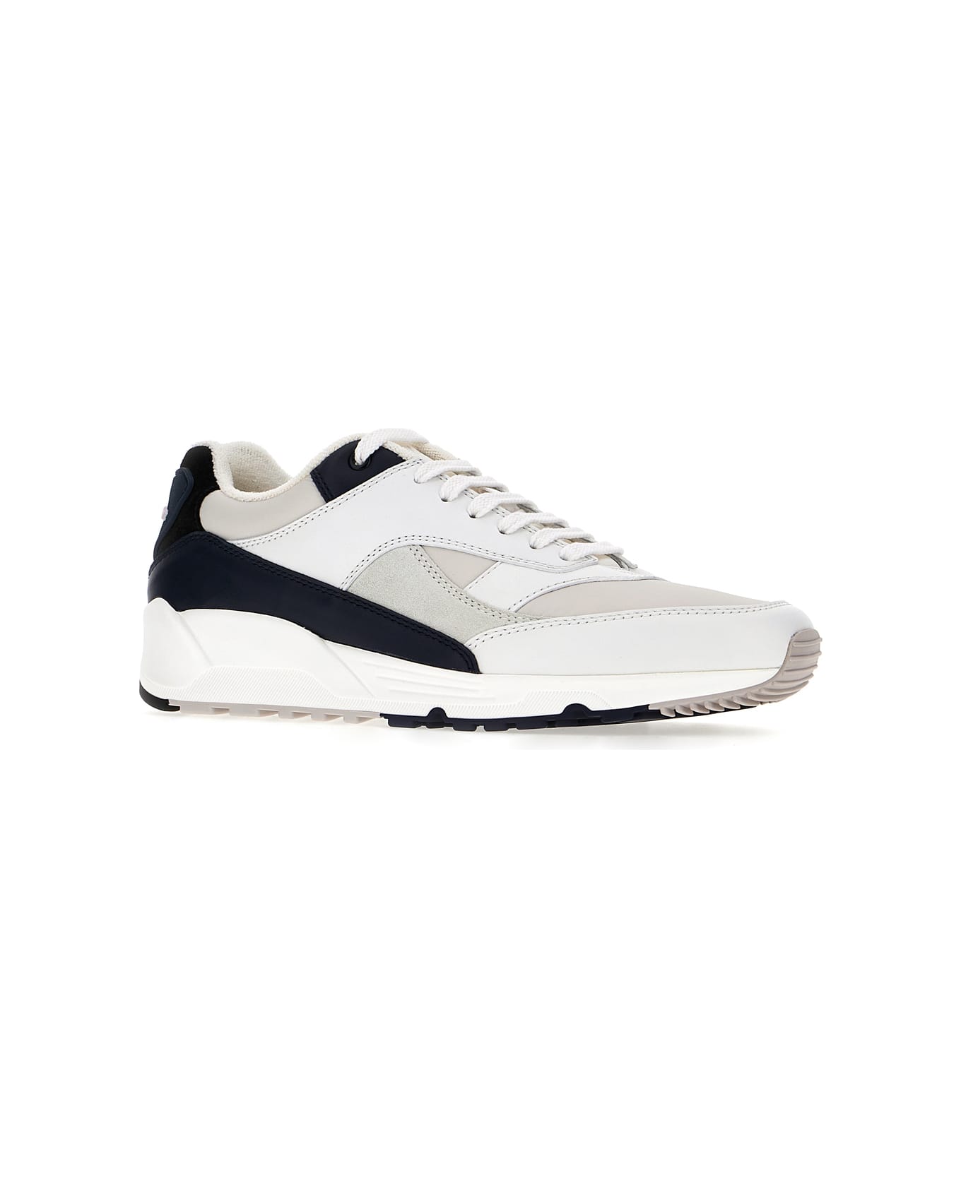 Saint Laurent Multicolor Leather And Nylon Bump Sneakers - BLANC OPTIQUE