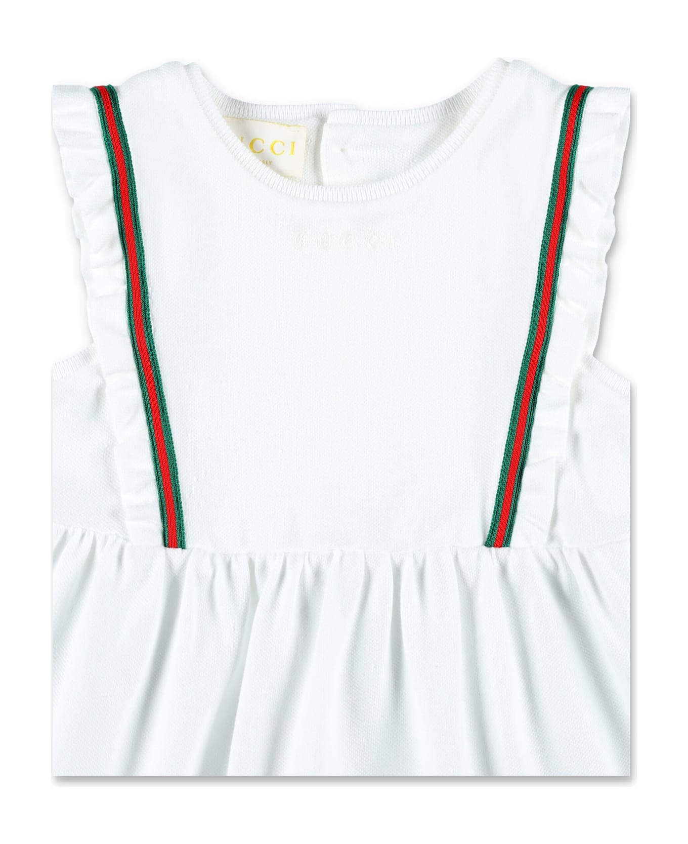 Gucci Kid - Web Dress - WHITE