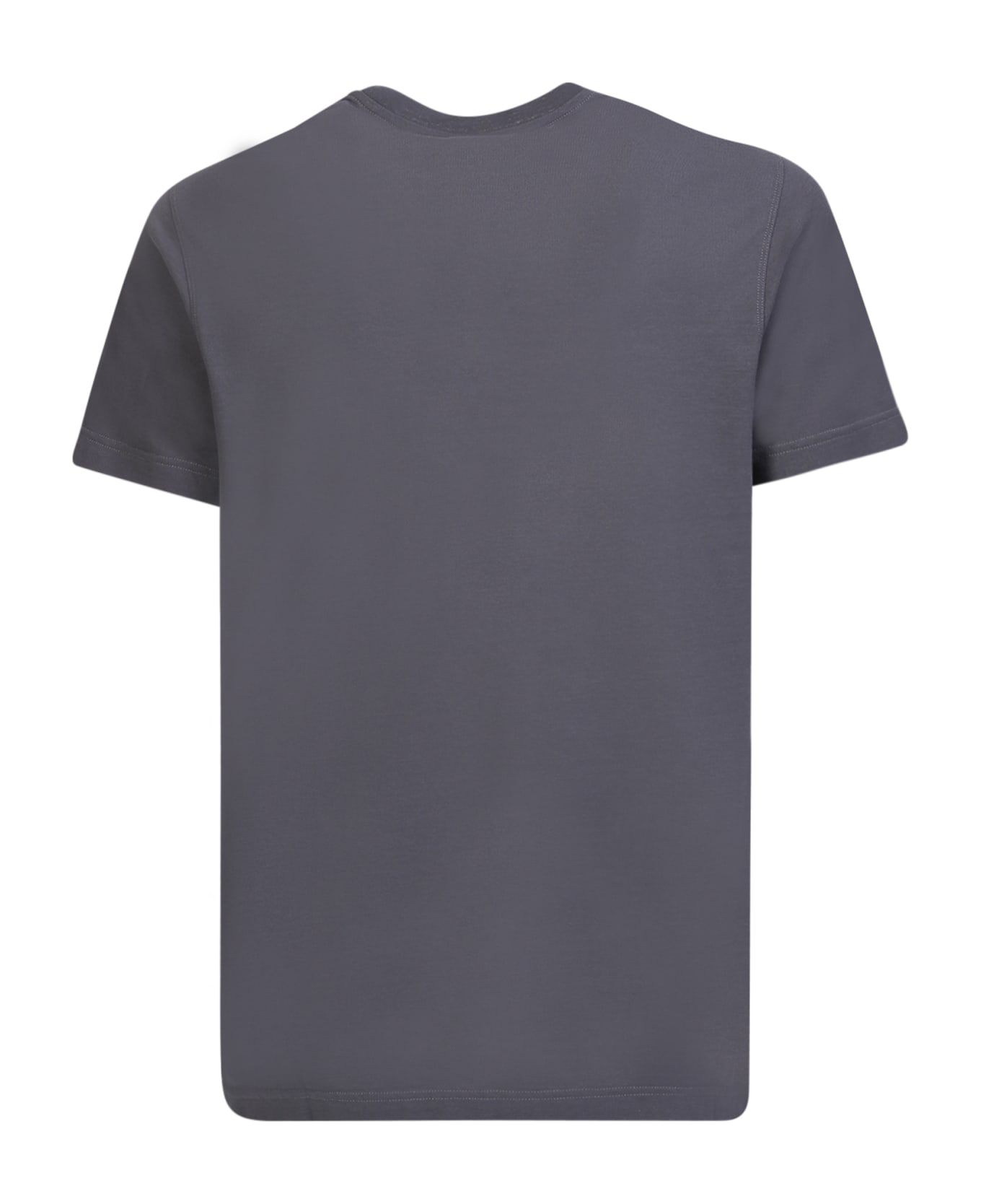 Zanone Grey Cotton T-shirt - Grey